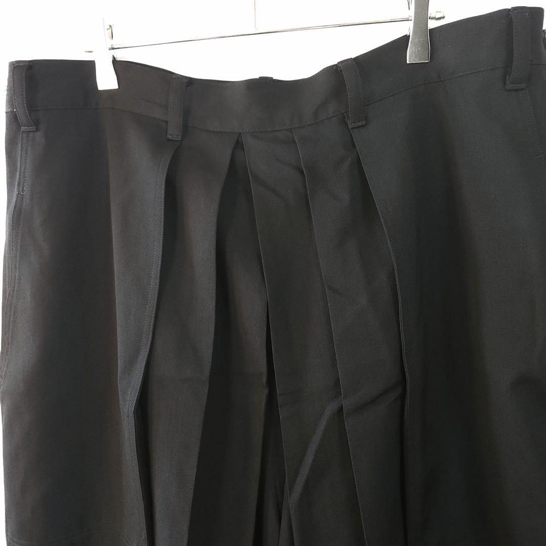 Yohji Yamamoto POUR HOMME 12s archive wool gabardine hakama pants Size US 38 / EU 54 - 3 Thumbnail