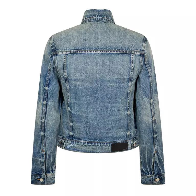 Amiri o1y0525 Denim Jacket in Blue Size US XL / EU 56 / 4 - 2 Thumbnail