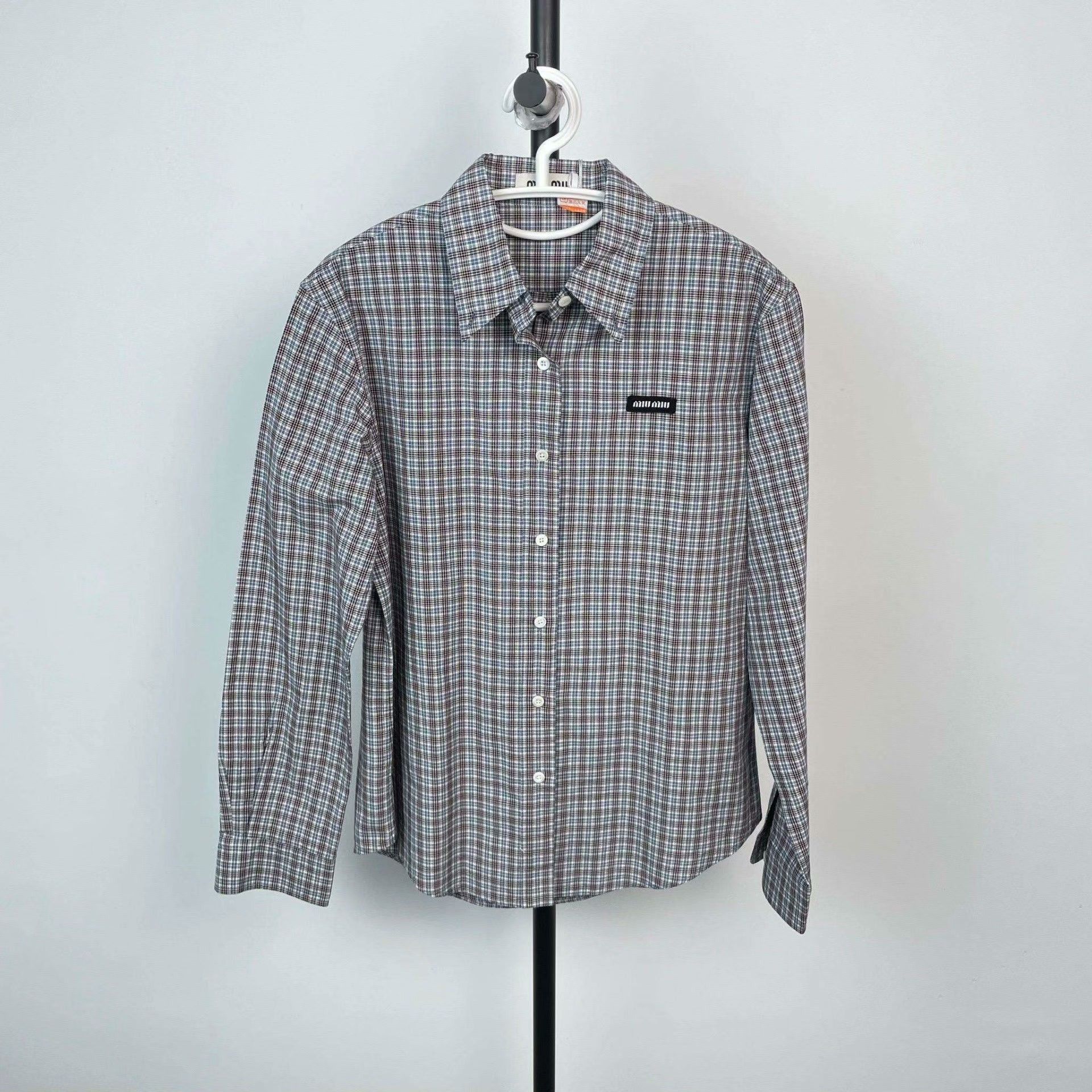 Miu Miu Miu Miu Cotton Striped Button Up 42 Women Size M / US 6-8 / IT 42-44 - 1 Thumbnail