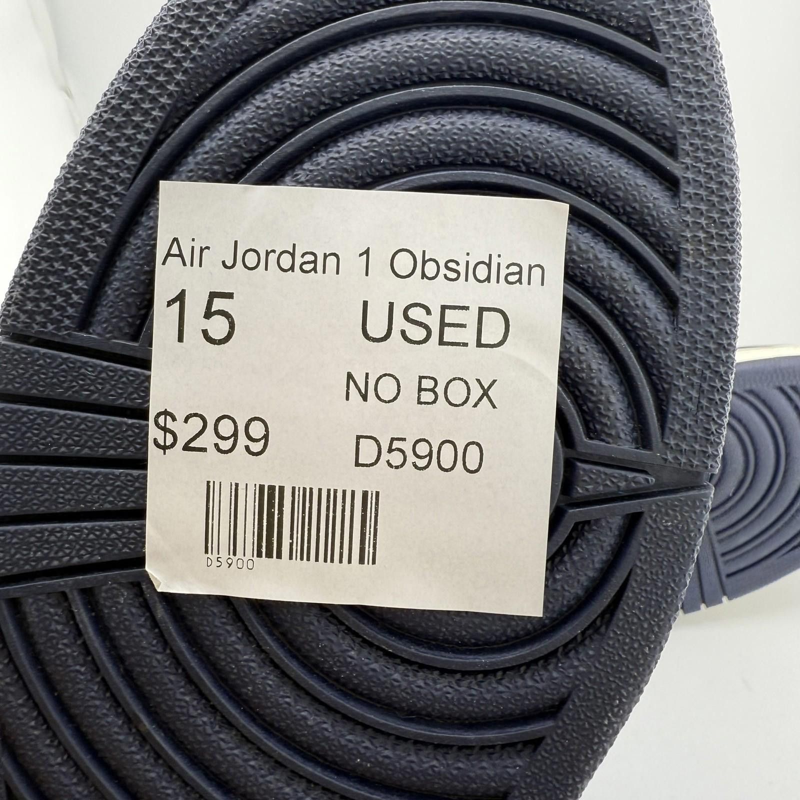 Nike Air Jordan 1 Obsidian Used Size 15 Size US 15 / EU 48 - 7 Thumbnail