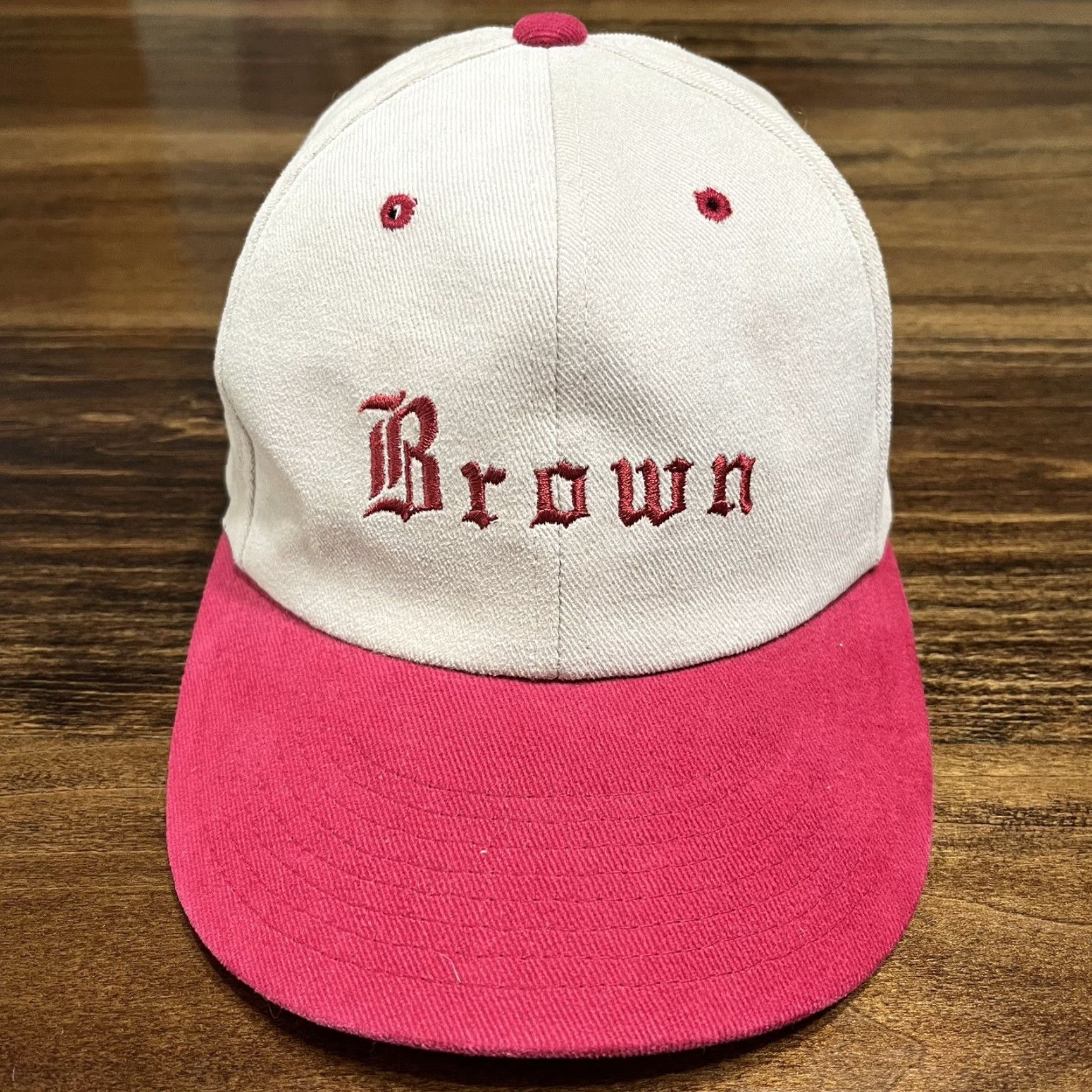 Champion Champion Hat Cap Strap Back Mens Casual Embroidered Brown Cotton Adjustable Red USA Cars Dad Fish Flag Nature Outdoor Sports Lightweight Breathable Size ONE SIZE - 2 Thumbnail