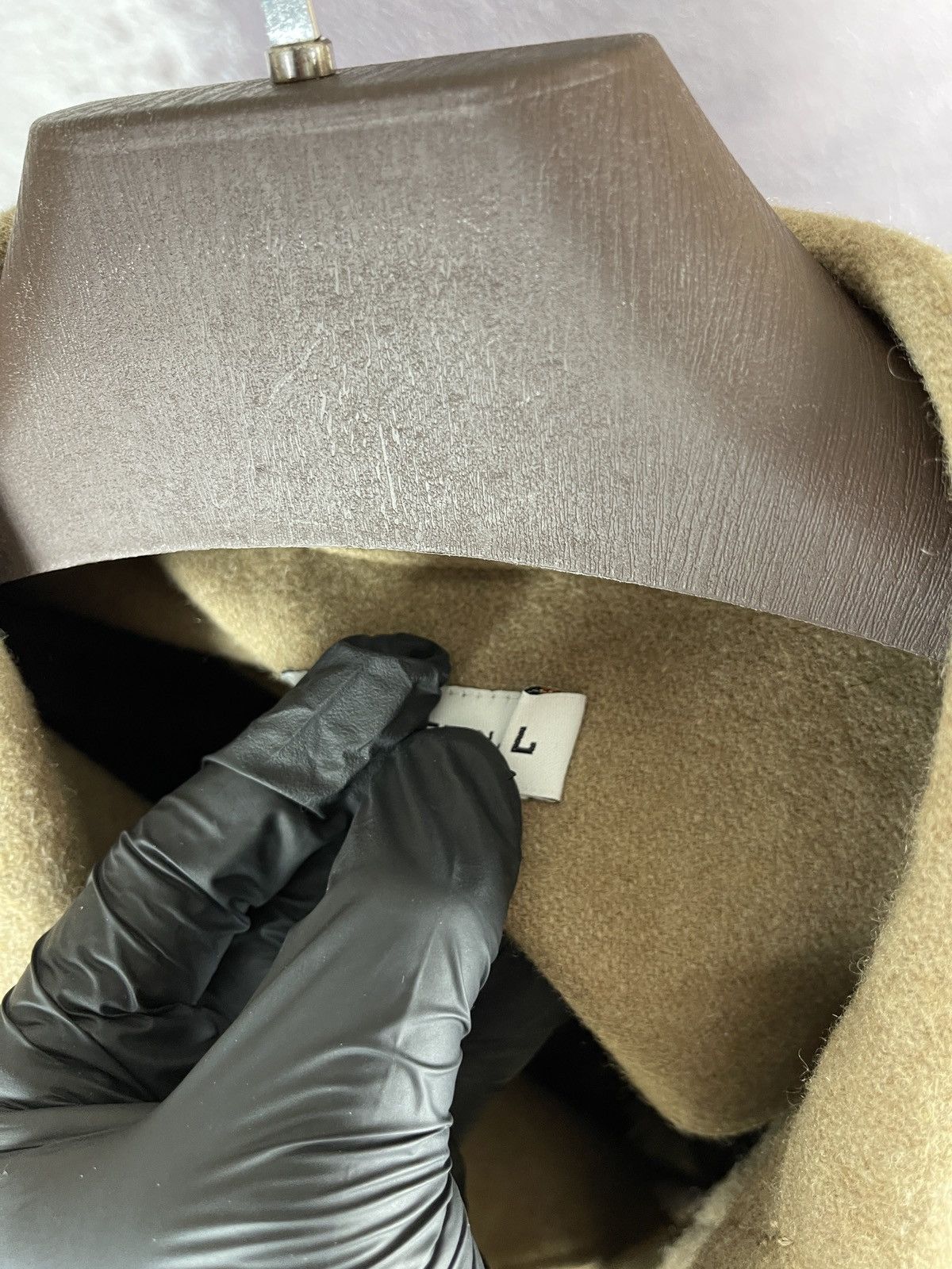 Head Porter Head Porter Plus beige single breasted wool coat size L Size US L / EU 52-54 / 3 - 20 Thumbnail