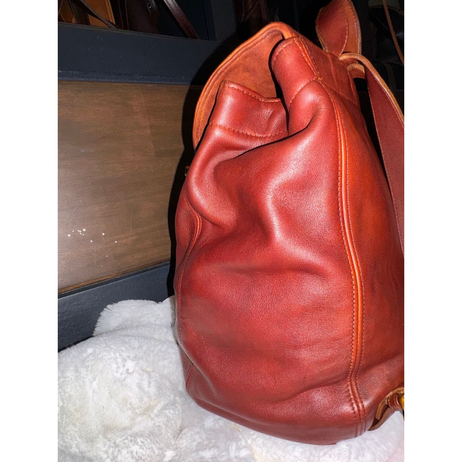 Coach Coach Brooke Backpack Brown Mahogany Leather Vintage Size ONE SIZE - 8 Thumbnail