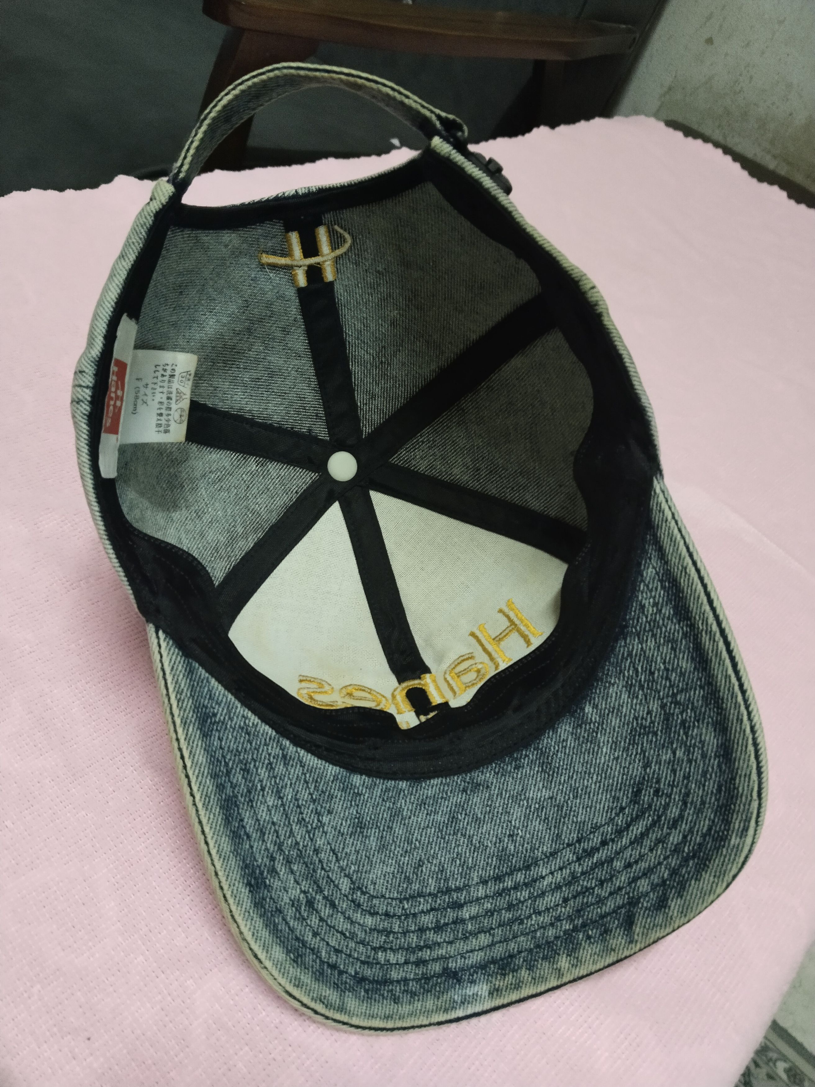 Hanes RARE HANES DENIM TEARS NORTH CAROLINA USA CAP Size ONE SIZE - 5 Thumbnail