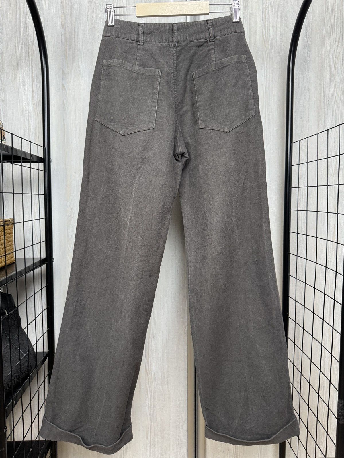 Margaret Howell MARGARET HOWELL vintage faded Cotton Wide Pants made in UK Size 27" / US 4 / IT 40 - 7 Thumbnail