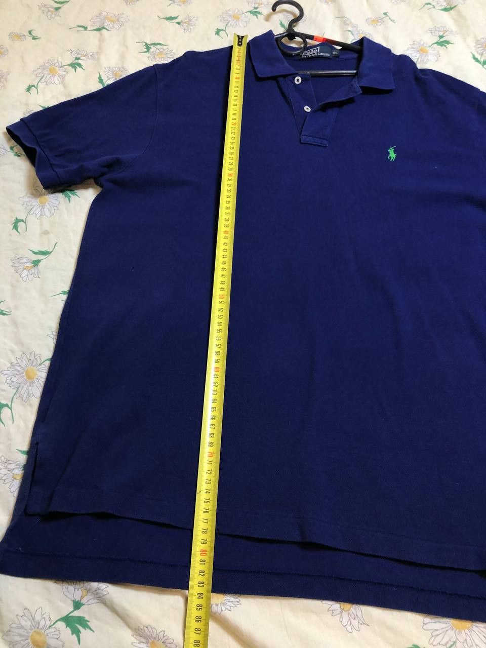 Polo Ralph Lauren Polo Ralph Lauren Mens Navy Cotton Knit Work Golf Polo Shirt Size US XL / EU 56 / 4 - 7 Thumbnail
