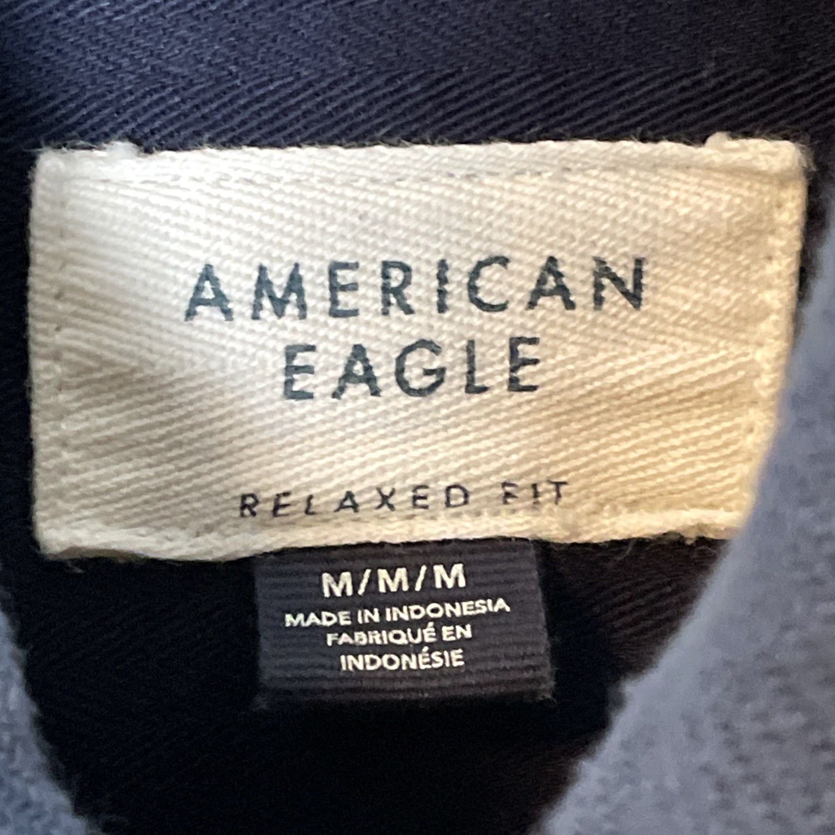 American Eagle Outfitters American Eagle Outfitters Shirt Mens M Blue Relaxed Chamois Flannel Button Cabincore Outdoor Work Garpcore Mock? Size US M / EU 48-50 / 2 - 4 Thumbnail