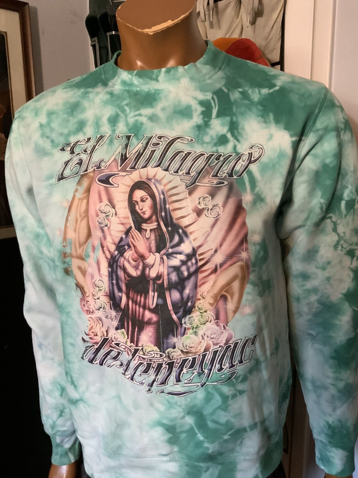 Other RCNSTRT Studio Our Lady Of Guadalupe Crew Sweatshirt Size US S / EU 44-46 / 1 - 11 Thumbnail