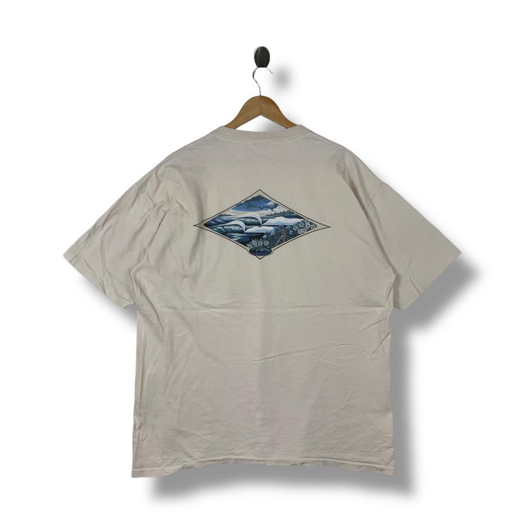 Quiksilver Vintage QUIKSILVER Surfing back hit tee Size US XL / EU 56 / 4 - 1 Thumbnail
