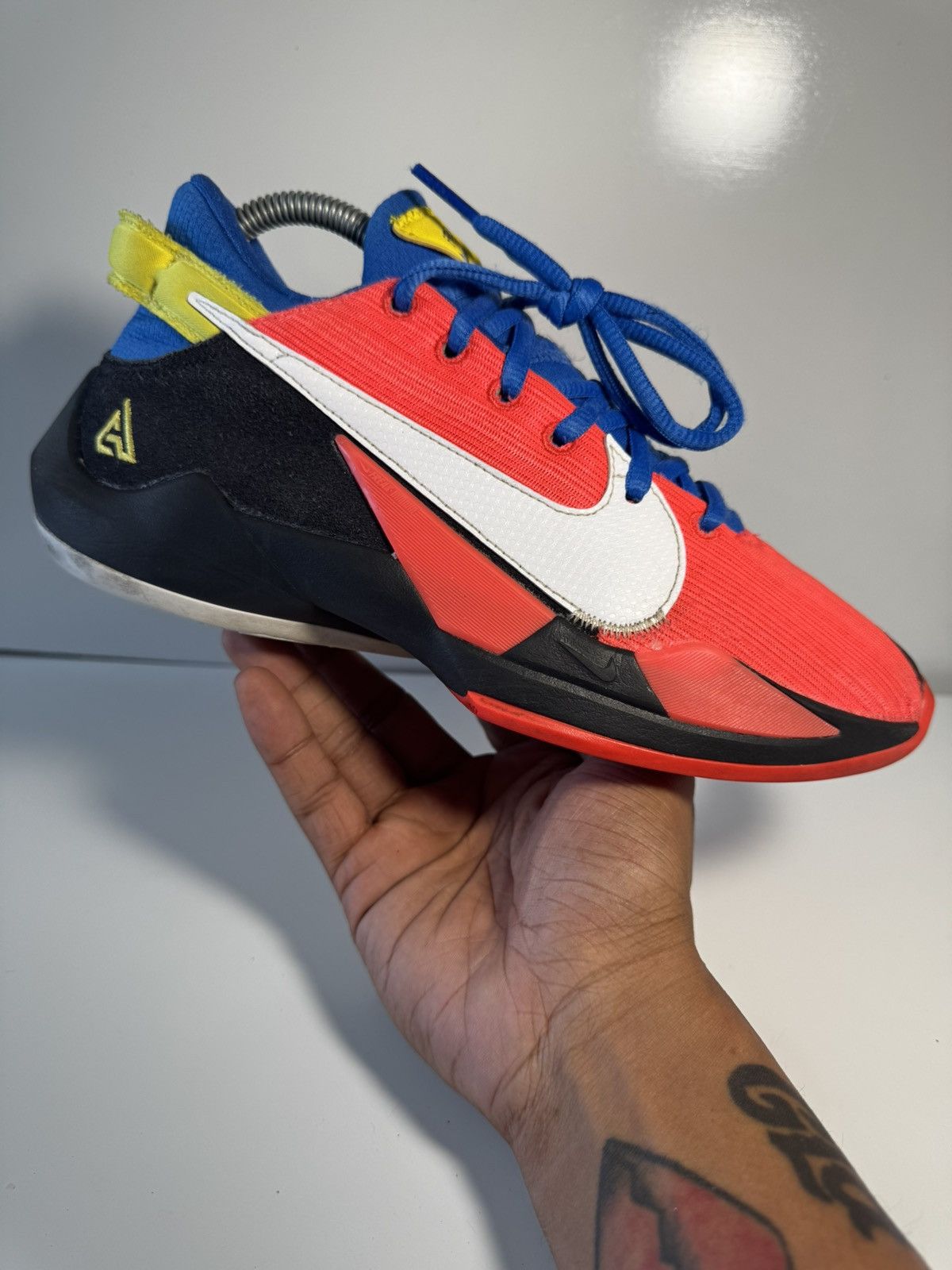 Nike Nike Giannis Freak 2 GS “Bright Crimson” Size US 5 / EU 37 - 6 Thumbnail