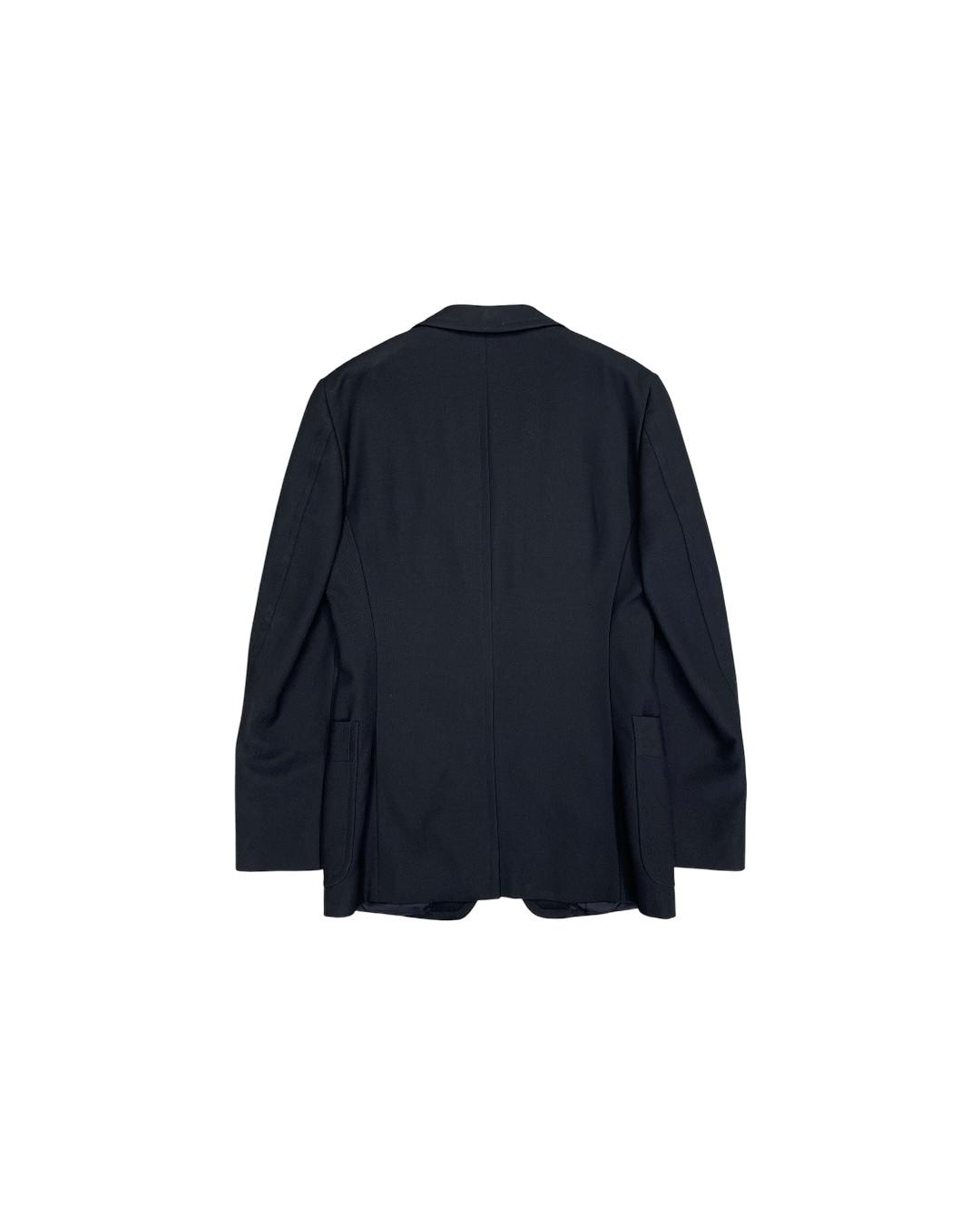 Gucci Gucci by Tom Ford Silk Blend Two-Button Blazer Black Size 46R - 5 Thumbnail