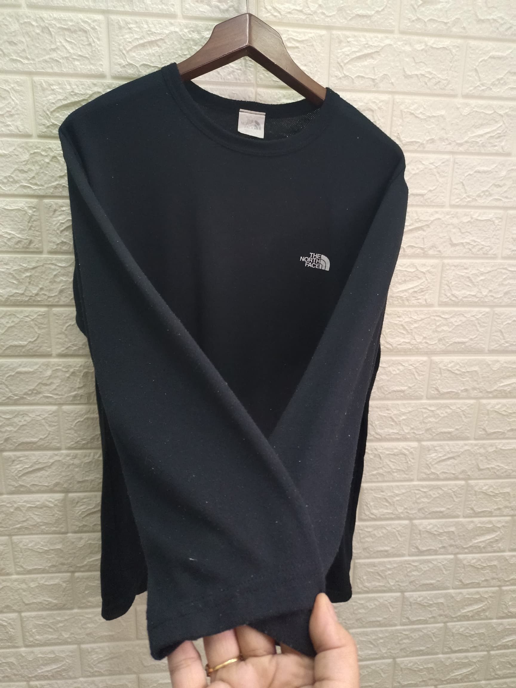 Vintage The North Face long sleave knit Vintage 90s made in japan Size US L / EU 52-54 / 3 - 10 Thumbnail
