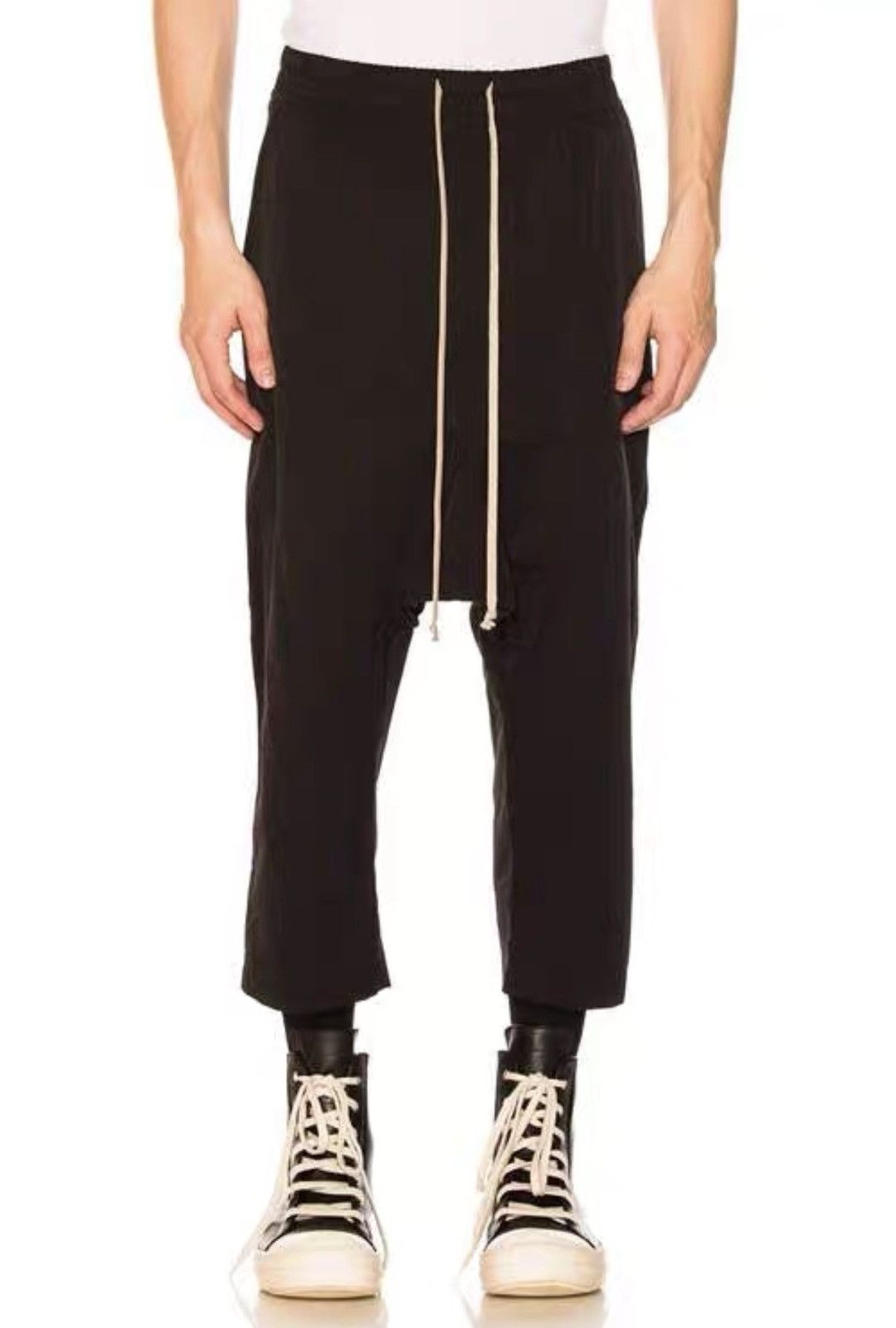 Rick Owens Rick Owens Mainline Drawstring Drop Crotch Pants J31 Size US 36 / EU 52 - 7 Thumbnail