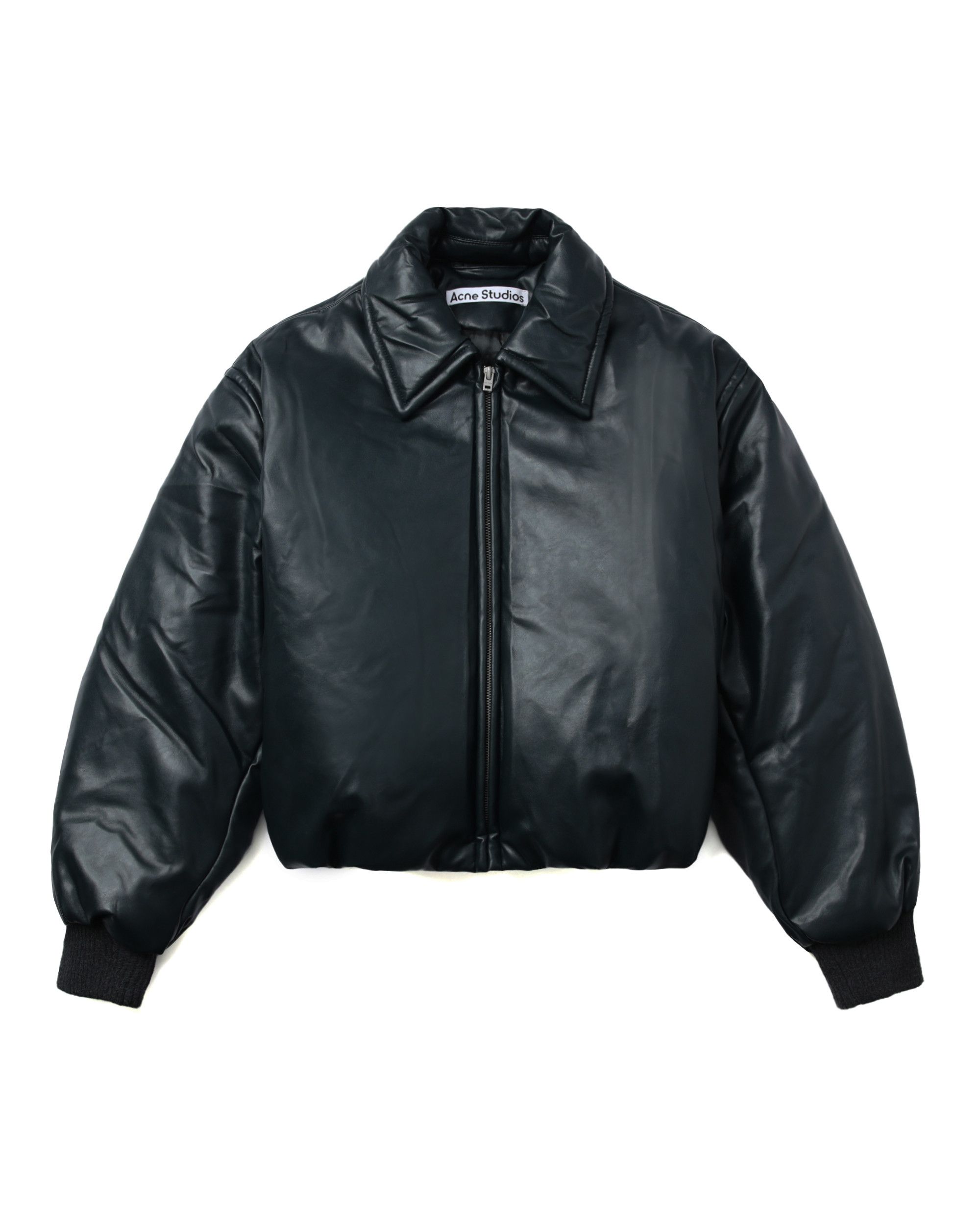 Acne Studios Acne Studios Leather Feel Aviator Jacket Size L / US 10 / IT 46 - 1 Thumbnail