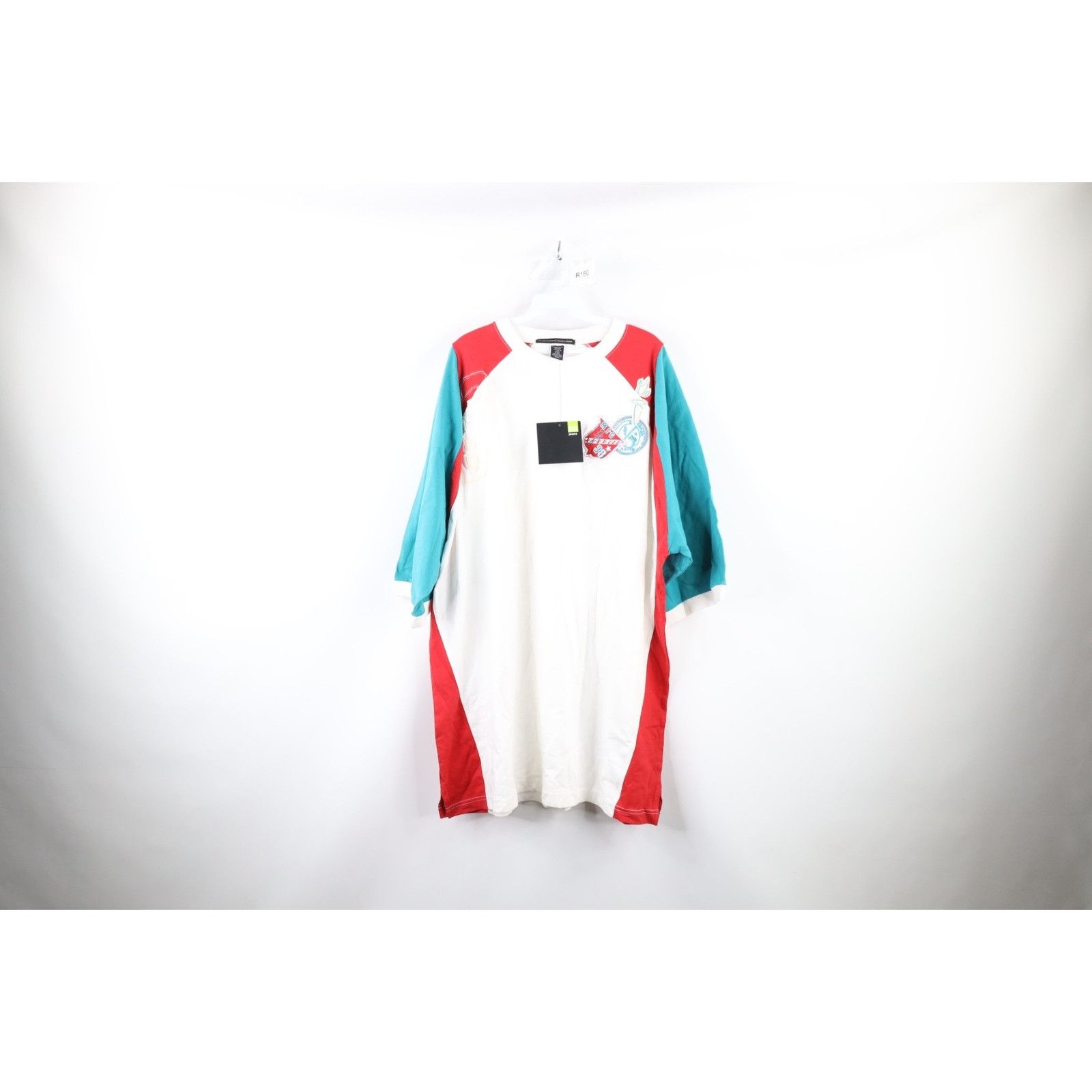 Marithe + Francois Girbaud × Vintage NOS Vintage 90s Marithe Francois Girbaud Torch T-Shirt 3XL Size US XXL / EU 58 / 5 - 1 Thumbnail