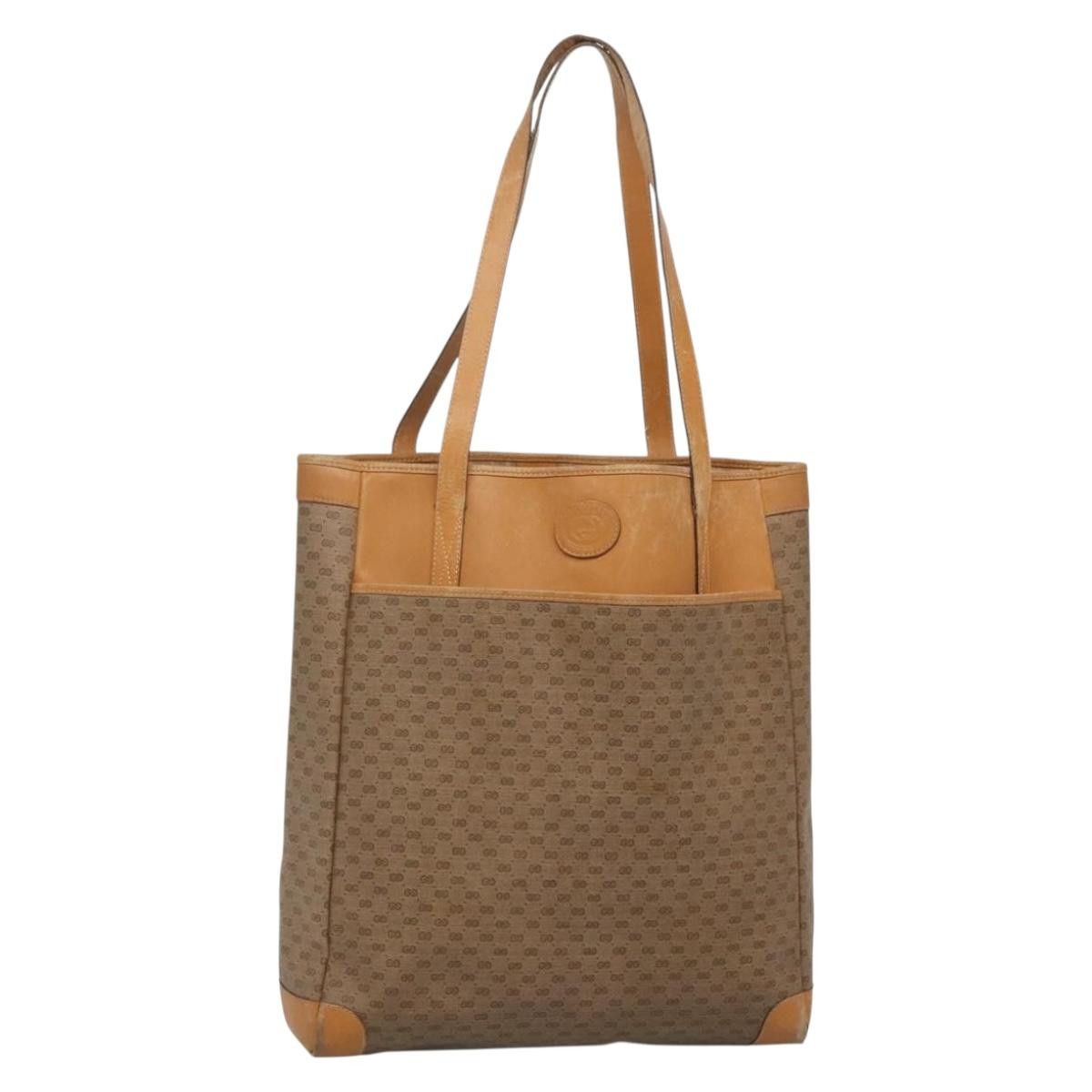 Gucci GUCCI Micro GG Canvas Tote Bag Pvc Beige Gold 002 123 002 Size ONE SIZE - 1 Thumbnail