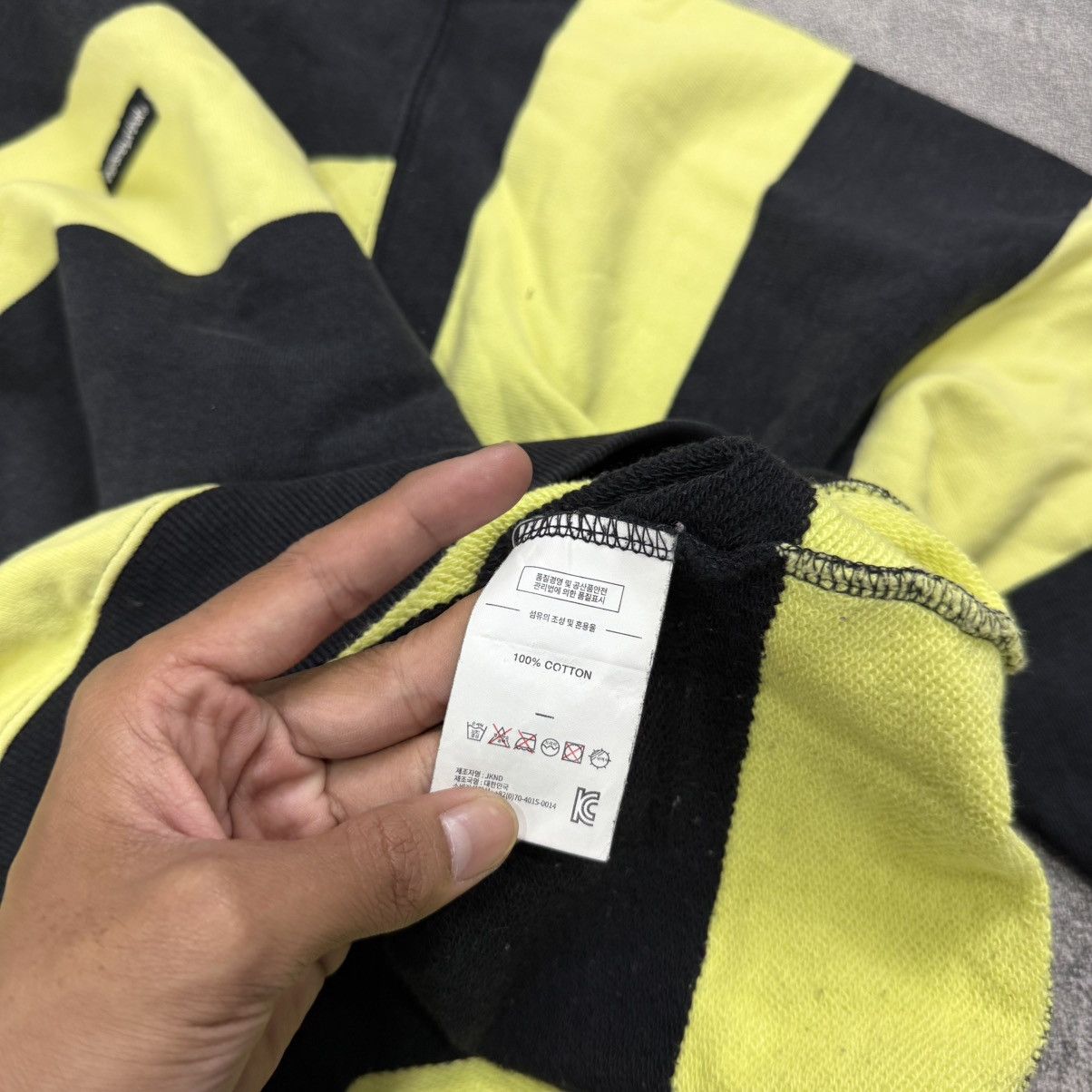 thisisneverthat THISISNEVERTHAT stripe oversized sweatshirt Size US L / EU 52-54 / 3 - 5 Thumbnail