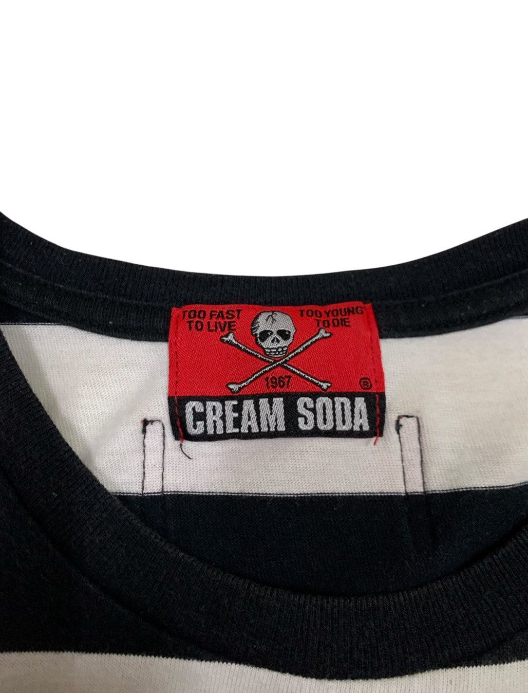 Seditionaries Cream Soda Jail Stripe vintage Size US M / EU 48-50 / 2 - 3 Thumbnail