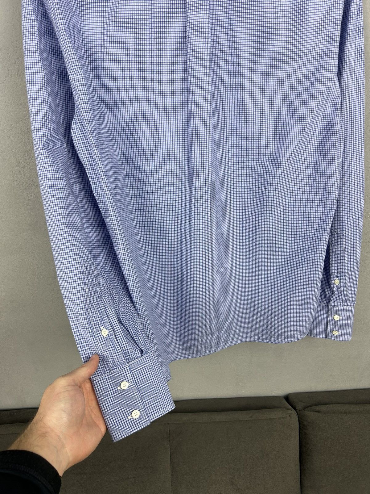 Brunello Cucinelli Brunello Cucinelli Check Cotton Shirt – Made in Italy Size M Size US M / EU 48-50 / 2 - 7 Thumbnail