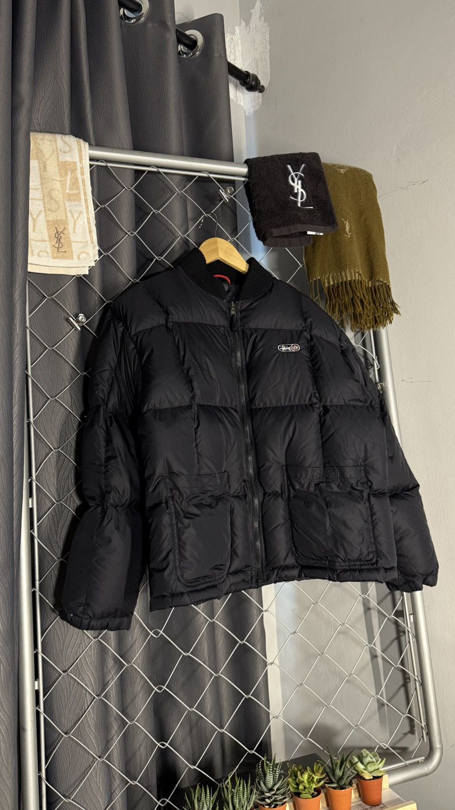 Stussy VINTAGE y2k STUSSY PUFFER RARE MEDIUM Size US M / EU 48-50 / 2 - 1 Thumbnail