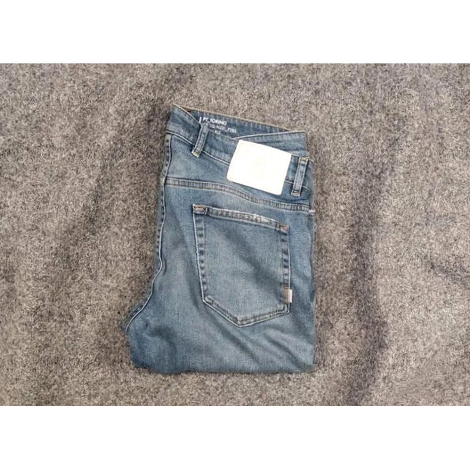 PT Torino PT Torino Reggae Design Ankle Wash blue Denim Jeans Mens Size US 33 - 2 Thumbnail