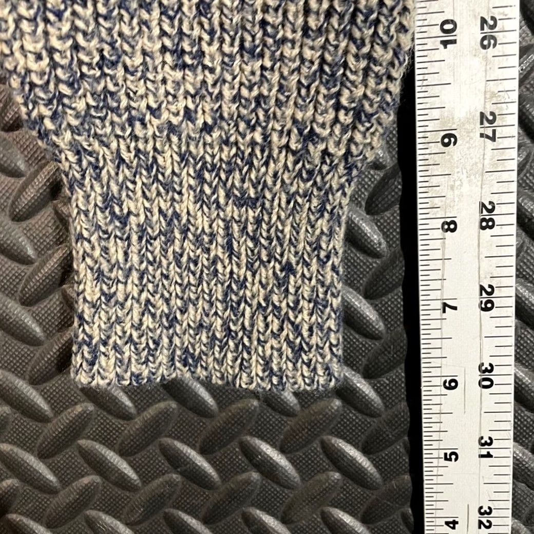 Vintage VINTAGE St Johns Bay Gray Knit Sweater Acrylic Blend Crew Neck Long Sleeve XL Mens Pullover Size XL Blue Size US XL / EU 56 / 4 - 6 Thumbnail