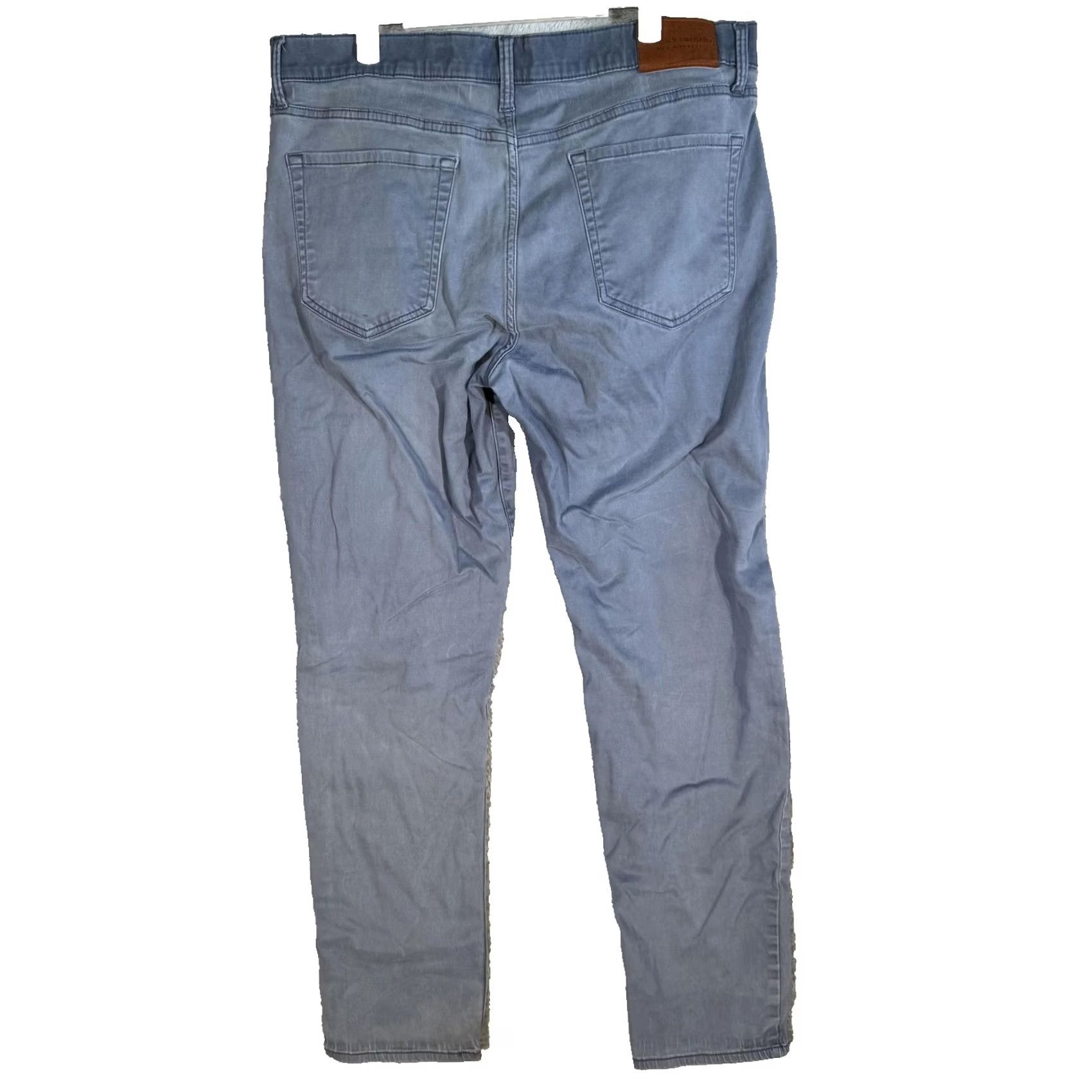 Lucky Brand Lucky Brand Jeans Mens 38 Blue 36x31 Light Slim Straight Stretch Denim Casual Size US 38 / EU 54 - 2 Thumbnail