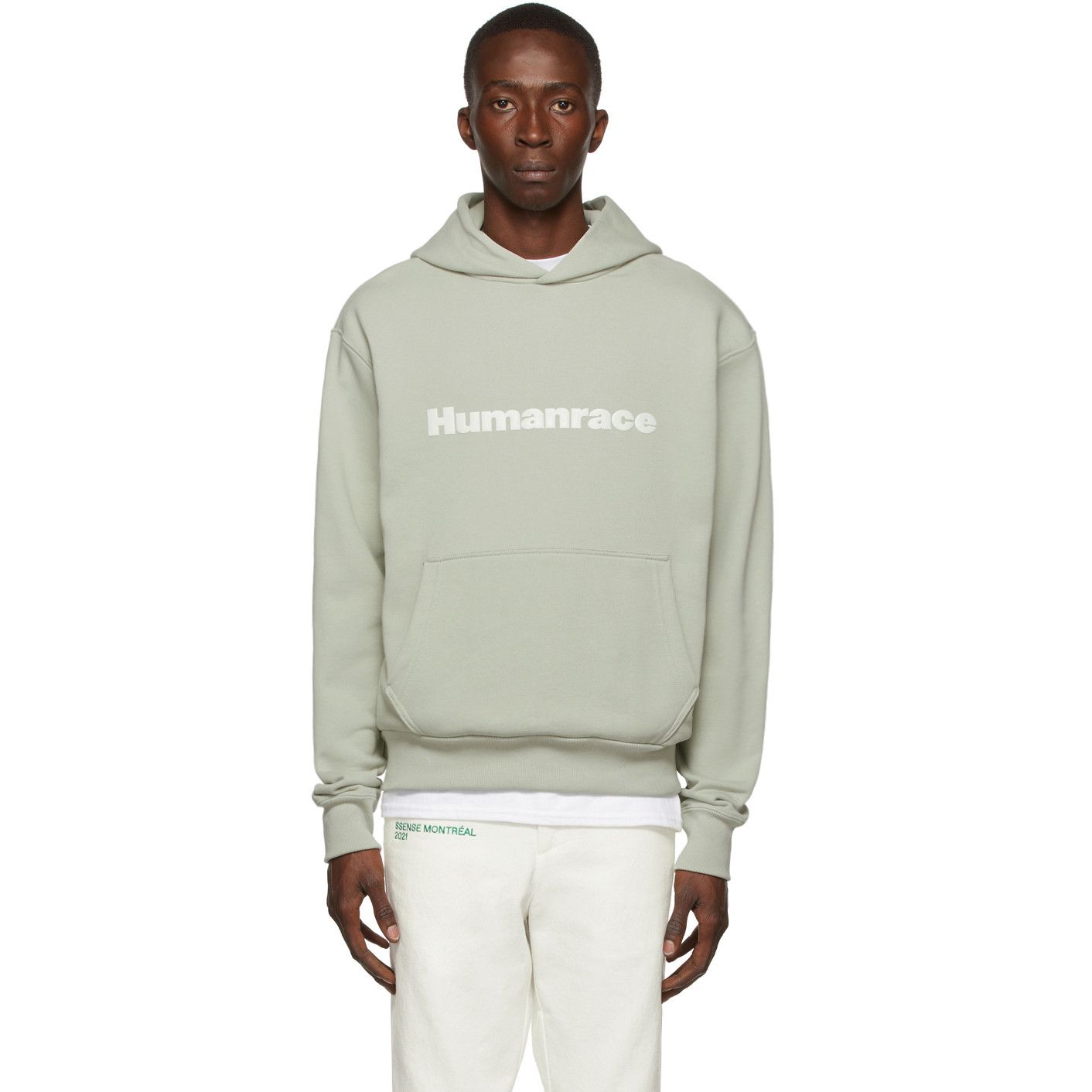 Adidas × Humanrace Adidas x Humanrace by Pharrell Williams Hoodie, Green Small Size US S / EU 44-46 / 1 - 1 Thumbnail