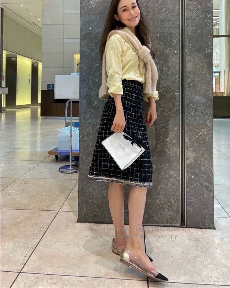 Chanel Chanel High-waisted small-flavoured short skirt Size 25" / US 0 / IT 36 - 9 Thumbnail