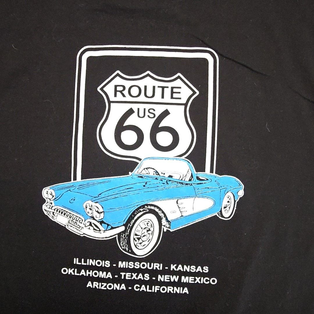 Other Route 66 Car Shirt 1960 C1 Chevrolet Corvette 2XL Tee Size US L / EU 52-54 / 3 - 2 Thumbnail