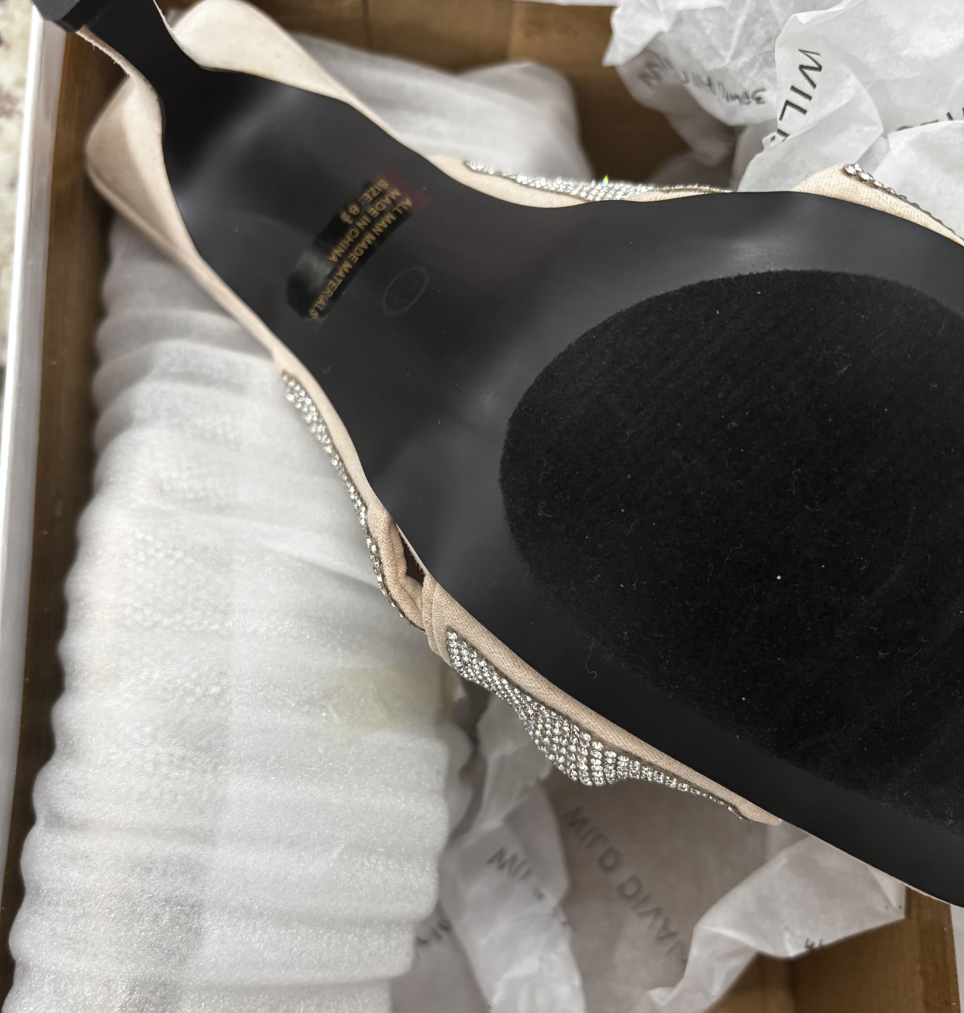 Other Bellini Rhinestone Knot Mules Size US 8.5 / IT 38.5 - 3 Thumbnail