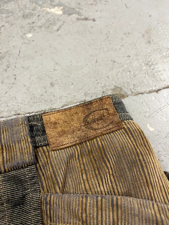 Just Cavalli AW2004 Cavalli Brown Velvet Cargo Skirt Size 28" / US 6 / IT 42 - 7 Thumbnail