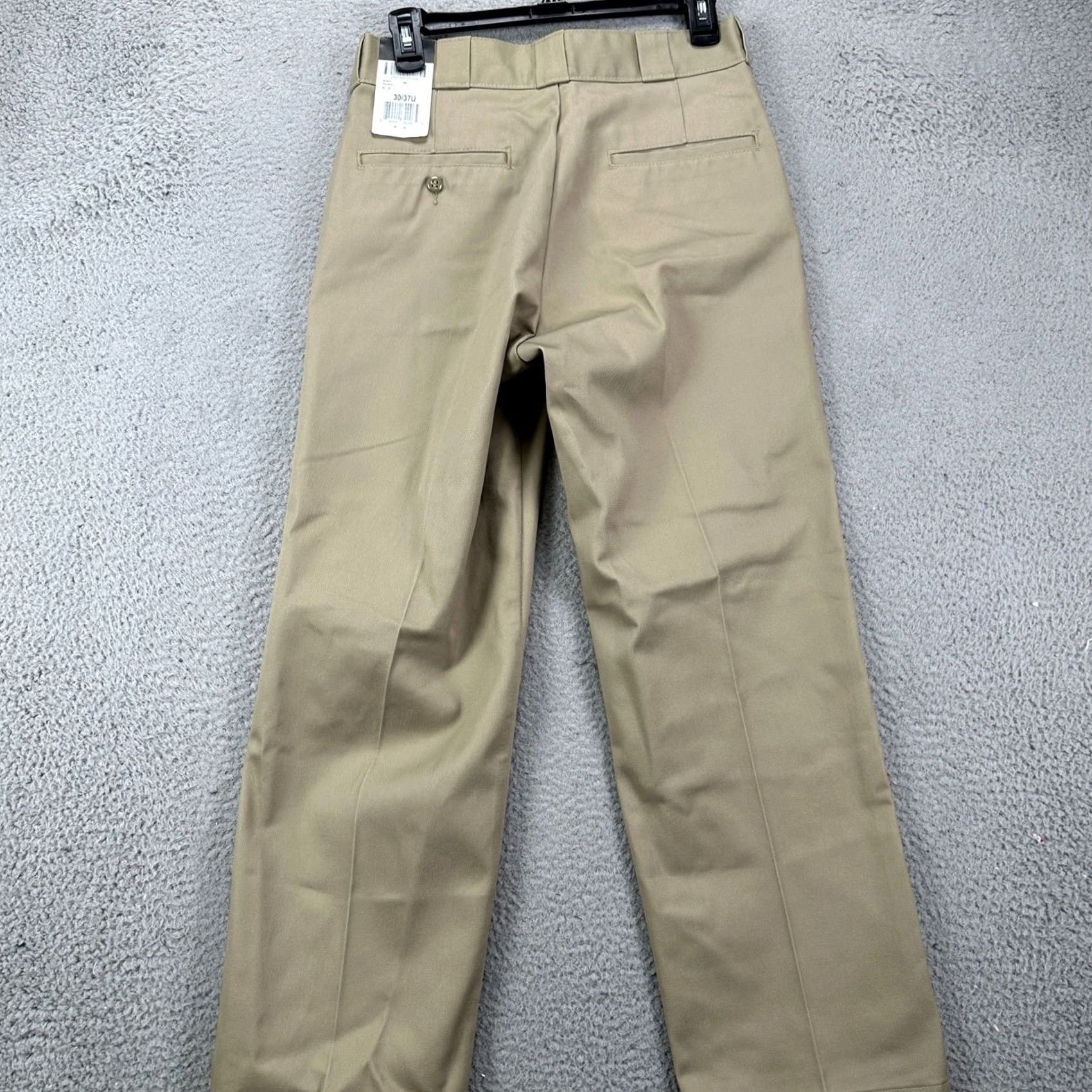 Dickies Dickies Men Work Pants 30X29 Beige Chino Straight Pocket Uniform Workwear NEW Size US 30 / EU 46 - 2 Thumbnail
