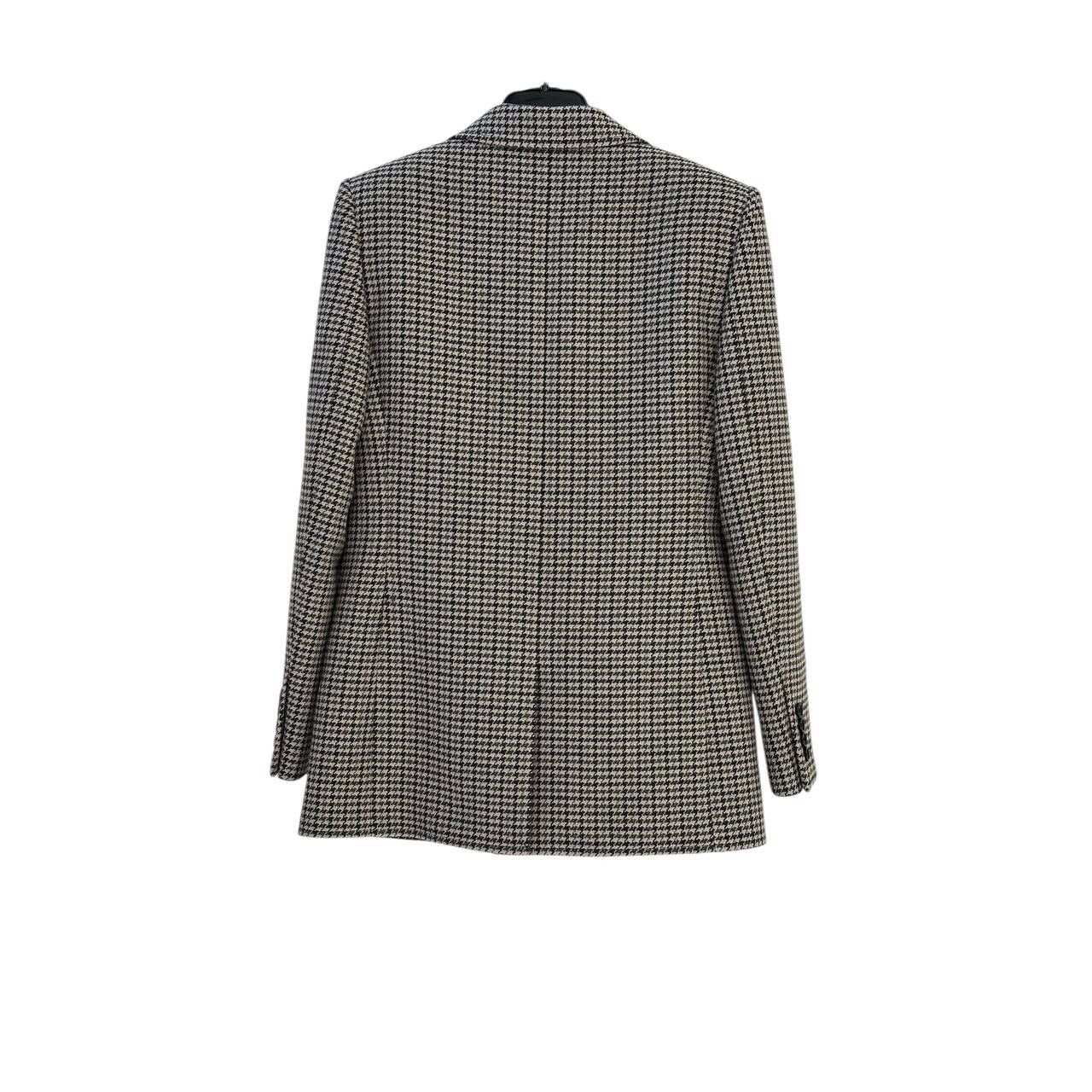 Saint Laurent Paris Saint Laurent Four Pocket Houndstooth Wool Blazer Sz.38 Size S / US 4 / IT 40 - 2 Thumbnail