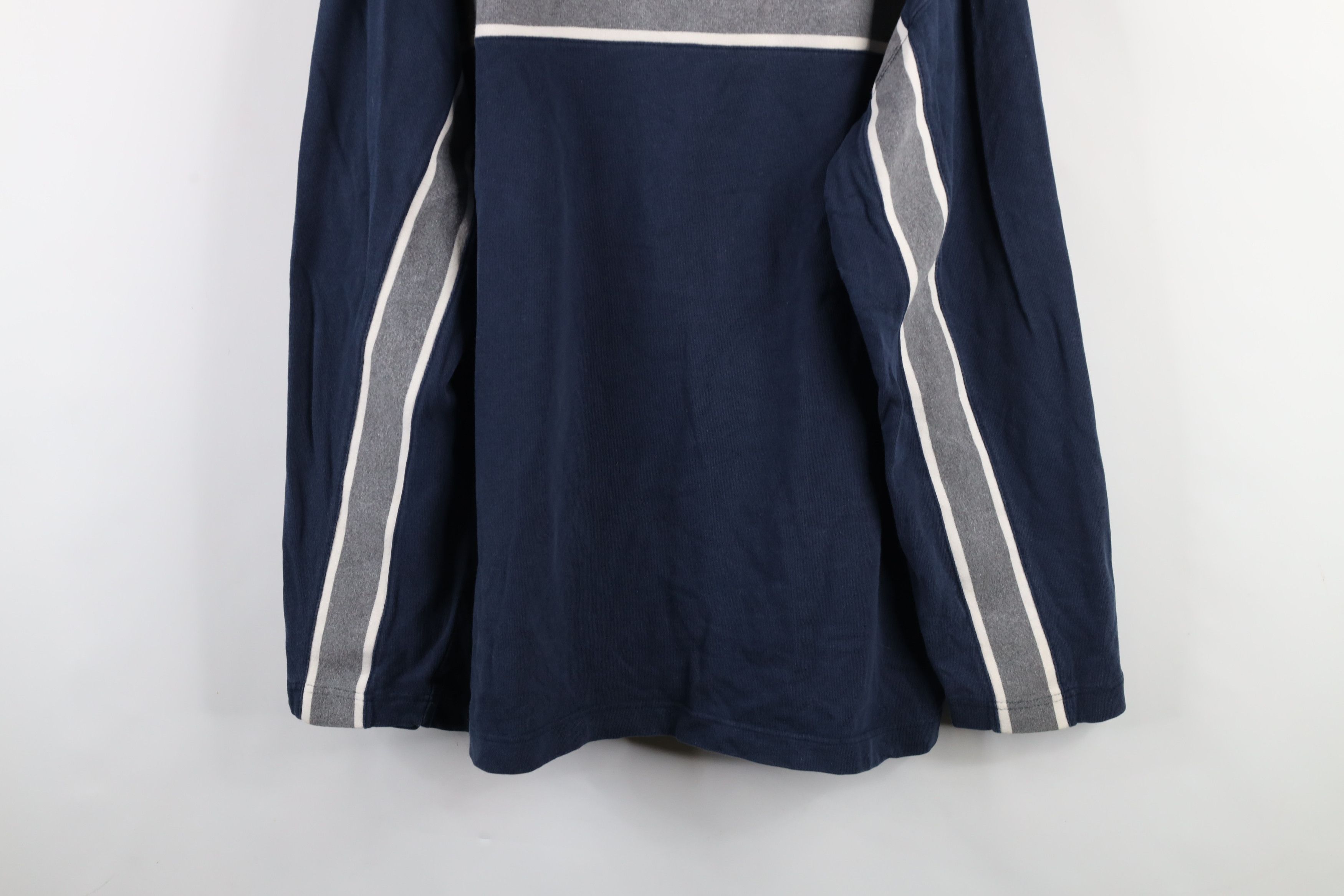 Gap × Vintage Vintage 90s Gap Block Heavy Ribbed Knit Long Sleeve T-Shirt Size US XXL / EU 58 / 5 - 3 Thumbnail