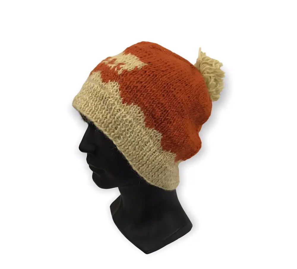 Japanese Brand × Kapital × Vintage Titicaca Knit Beanie Hat Size ONE SIZE - 2 Thumbnail