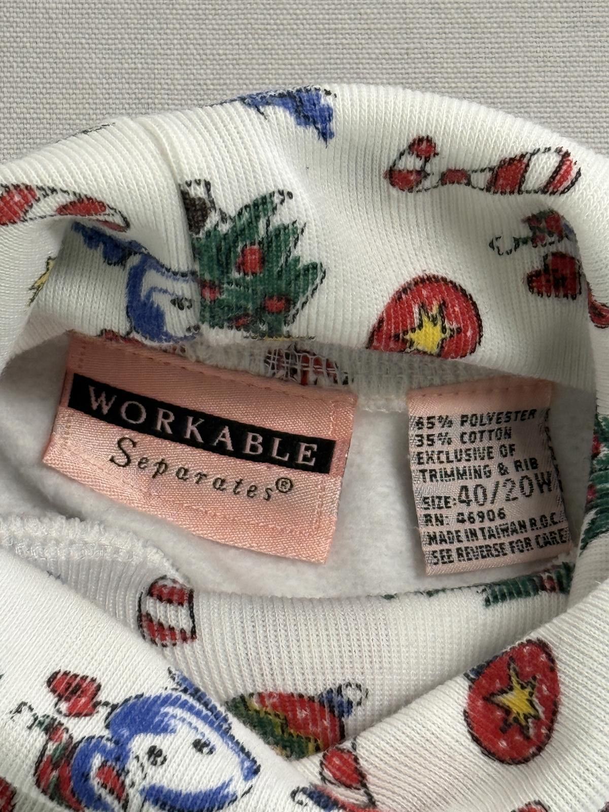Other Vintage Seasons Greetings Crewneck Turtleneck Christmas Tree Size US XL / EU 56 / 4 - 2 Thumbnail