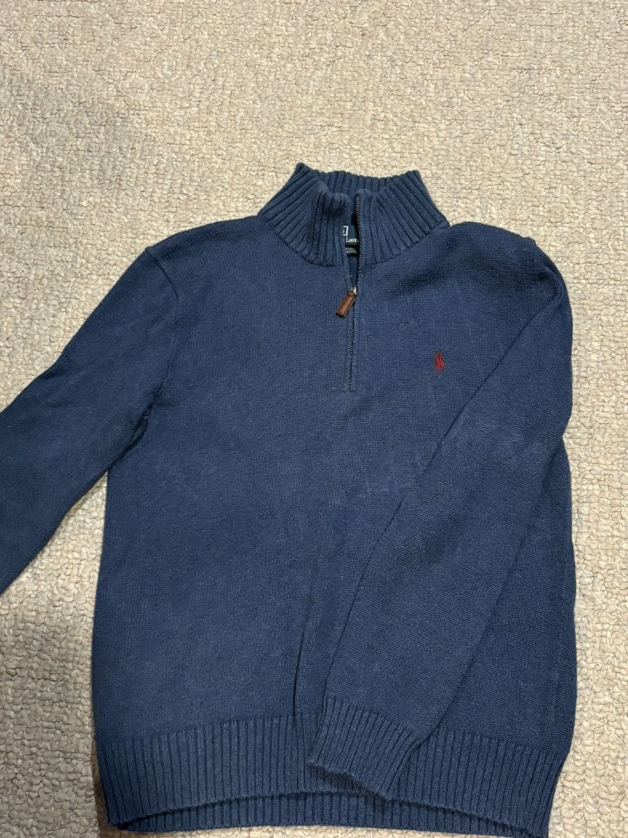Polo Ralph Lauren Vintage Polo quarter zip Size US S / EU 44-46 / 1 - 1 Thumbnail