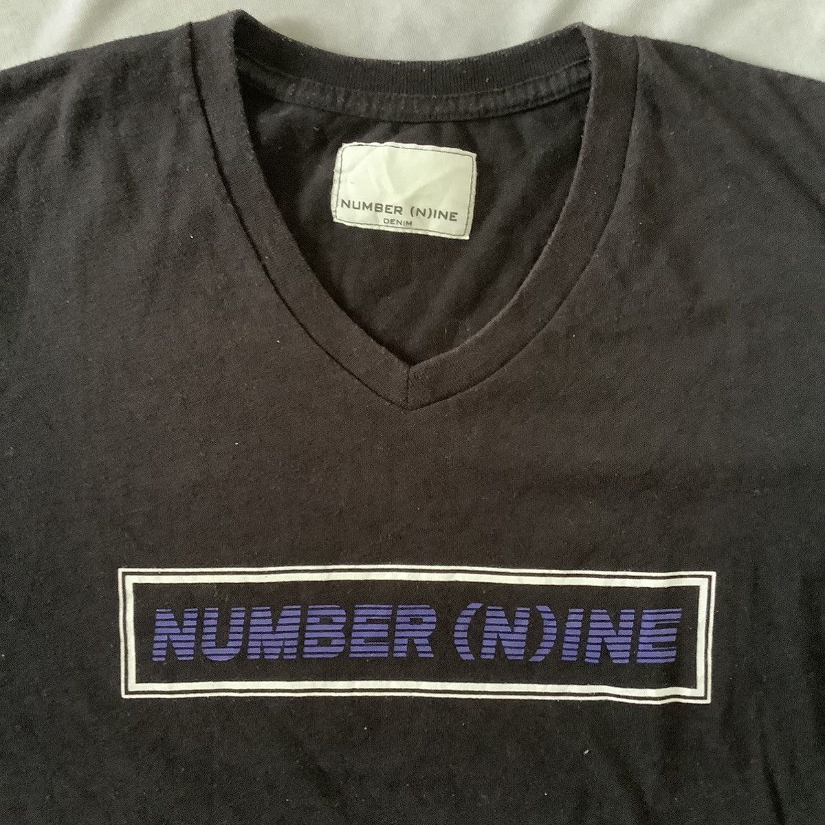Number (N)ine Number (N)INE Logo Box Tee Size US M / EU 48-50 / 2 - 2 Thumbnail