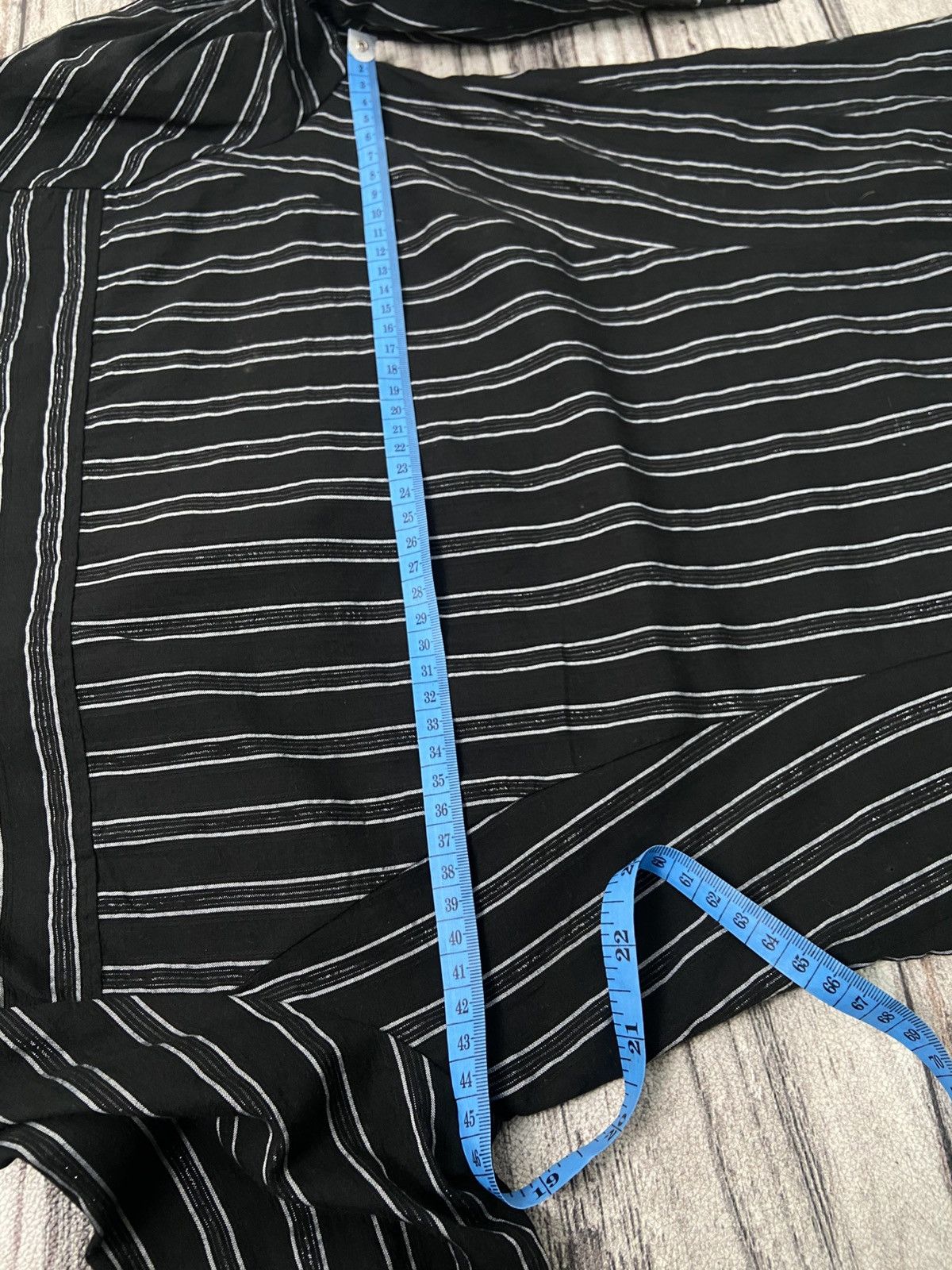 Tornado Mart 2000s Tornado Mart Sirens Officer Striped Open Collar Shirt Size S / US 4 / IT 40 - 14 Thumbnail