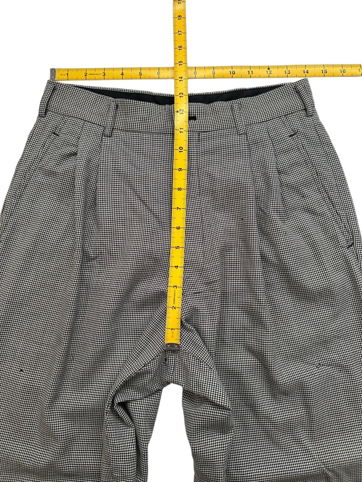 Comme des Garcons Comme des Garçons Homme Plus AW1991 Houndstooth Wool Trouser Size US 28 / EU 44 - 20 Thumbnail