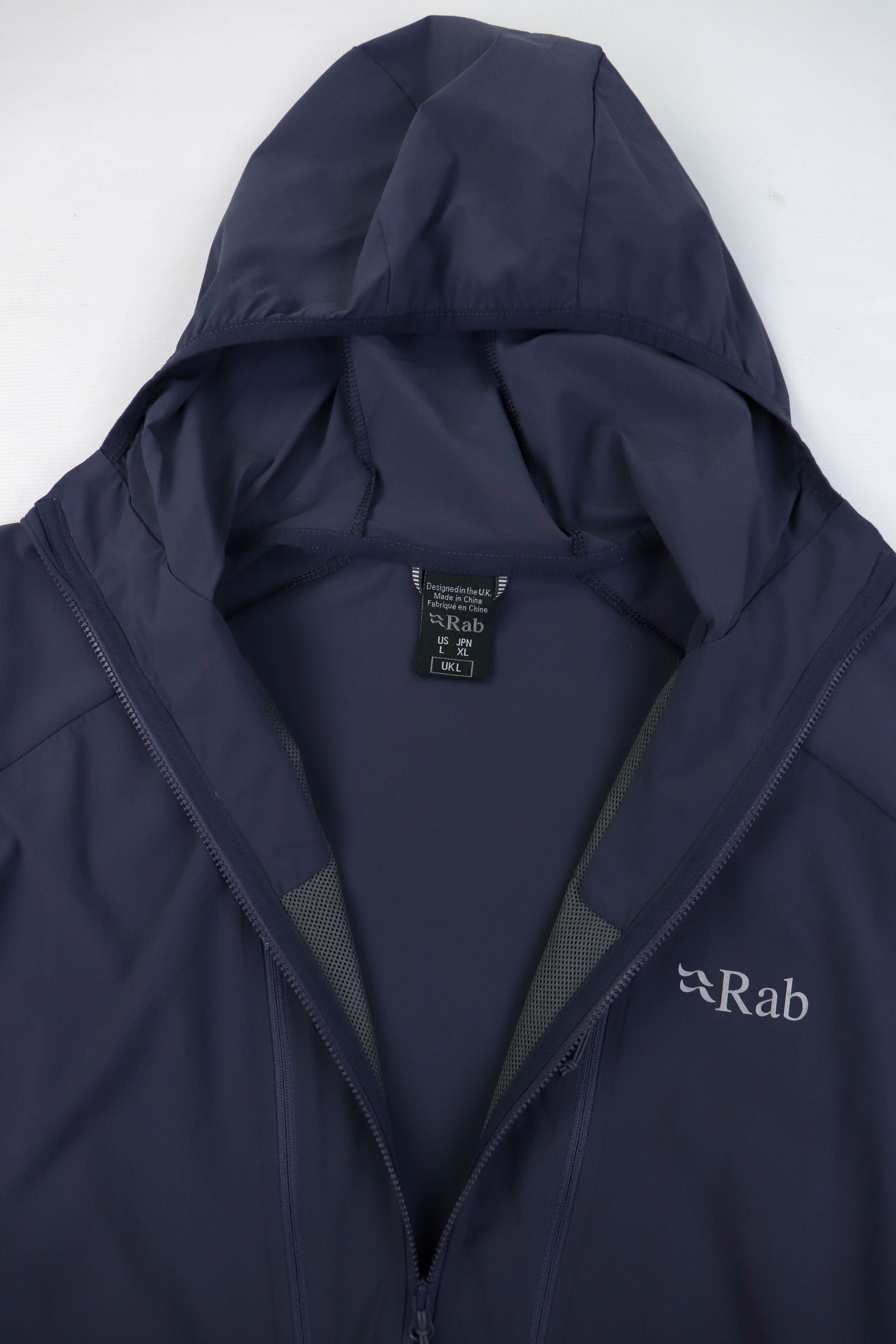 Rab Rab Dark Gray Soft Shell QWS-35 Borealis Windbreaker Jacket Size US L / EU 52-54 / 3 - 9 Thumbnail