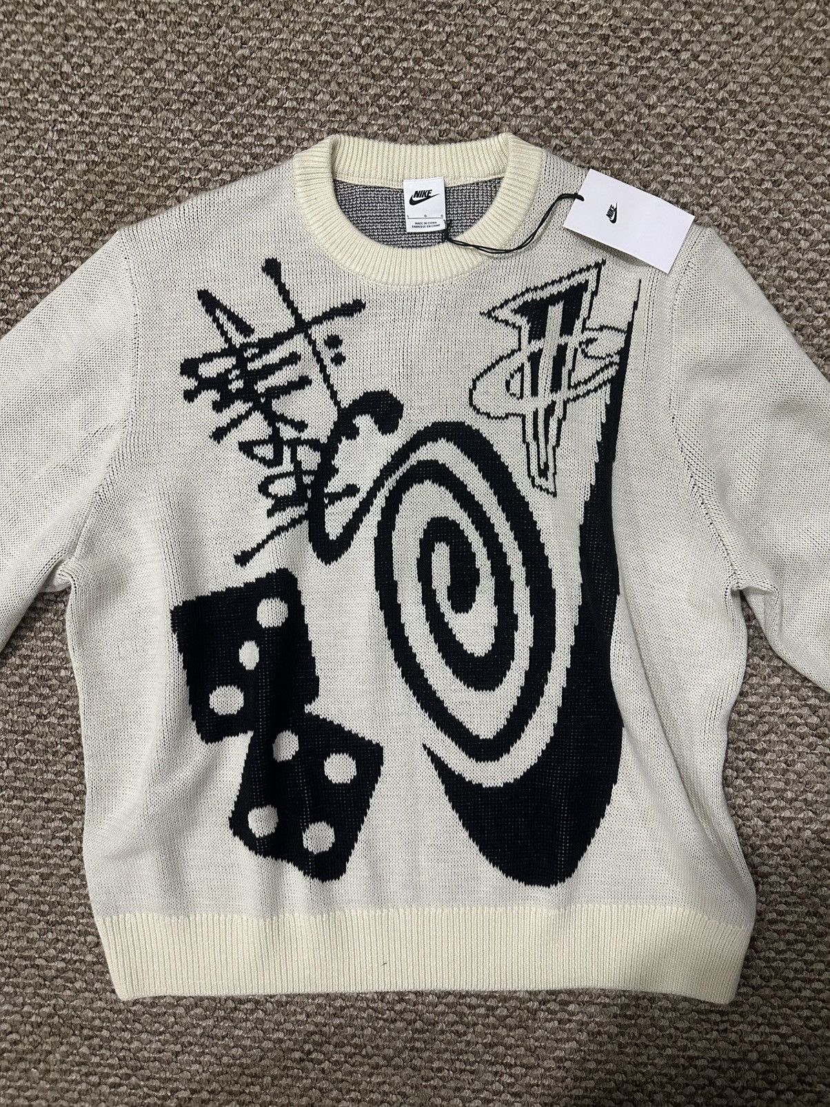 Stussy Stussy x Peter Tosh Knit Sweater Large | Grailed