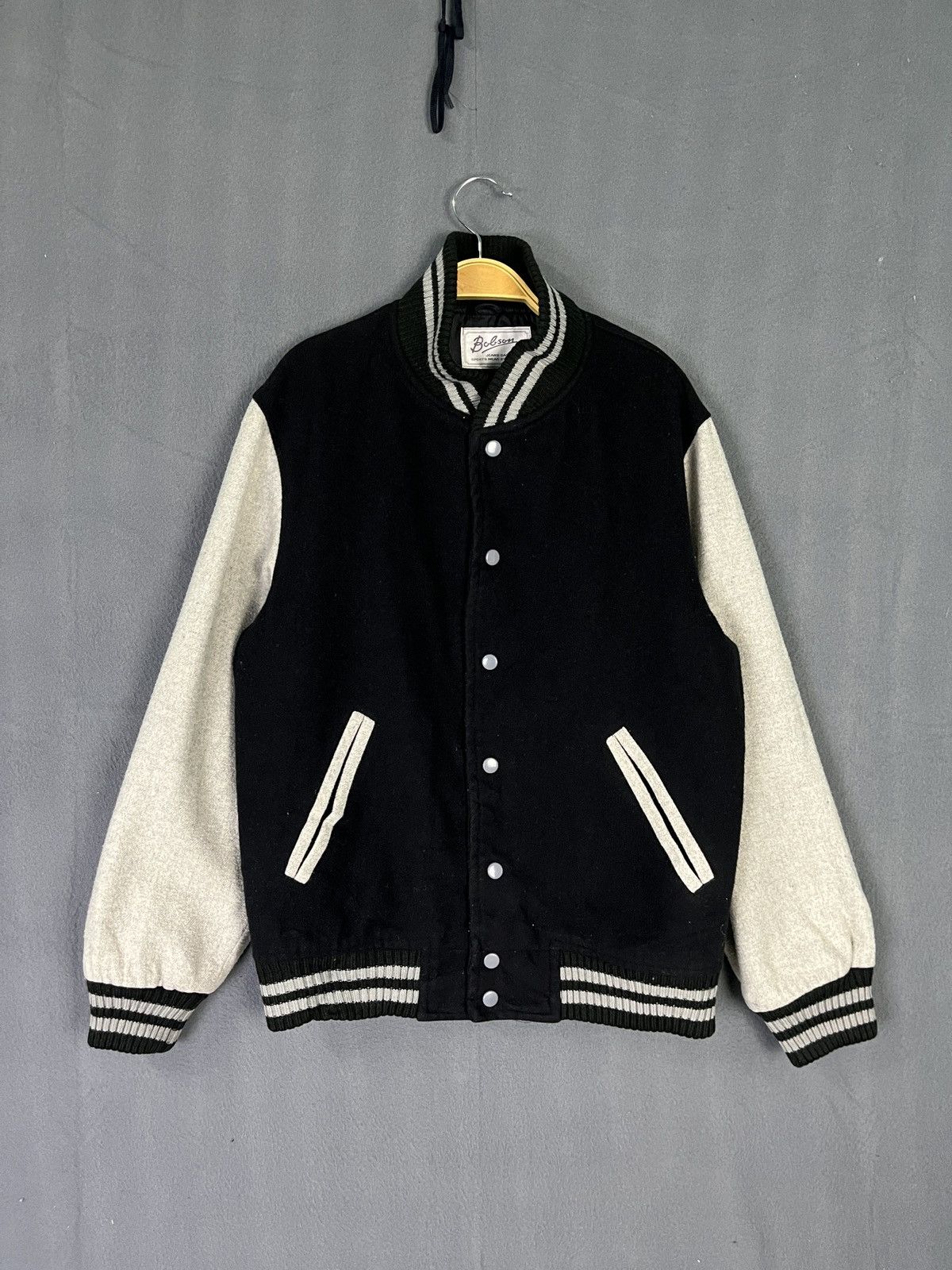Vintage Bobson Wool Varsity Jacket Size US M / EU 48-50 / 2 - 1 Thumbnail