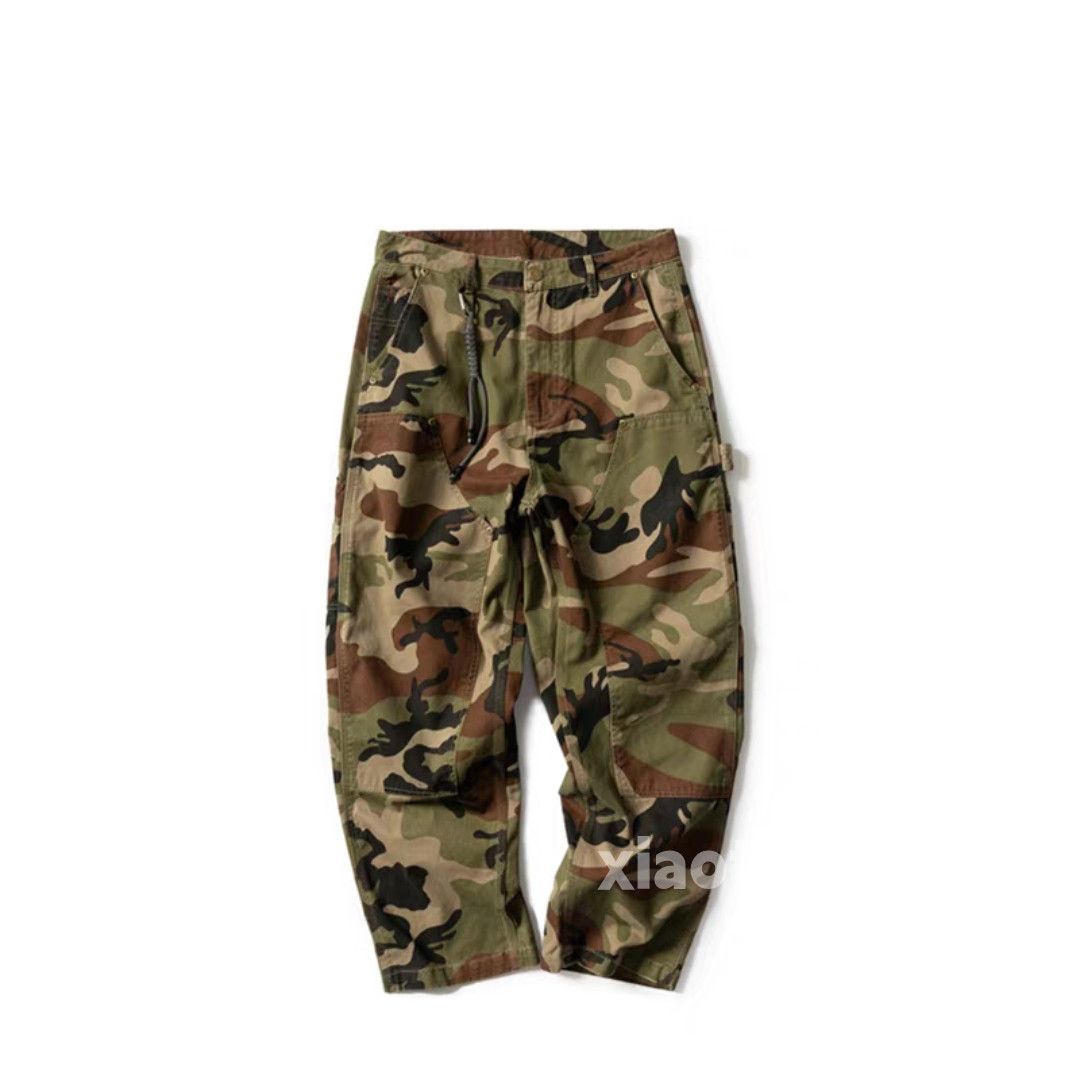 Vintage zx supreme Stussy style outdoor carpenter camo pants Size US 32 / EU 48 - 6 Thumbnail