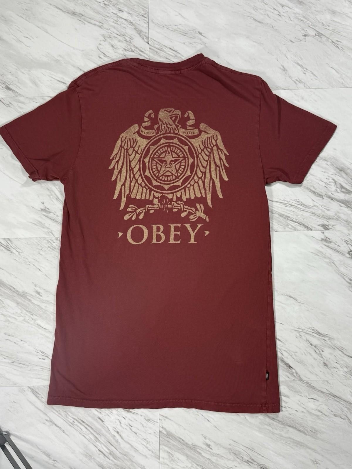 Obey Obey Eagle Crest Black Graphic Tee Size:S, Streetwear #8 Size US S / EU 44-46 / 1 - 1 Thumbnail