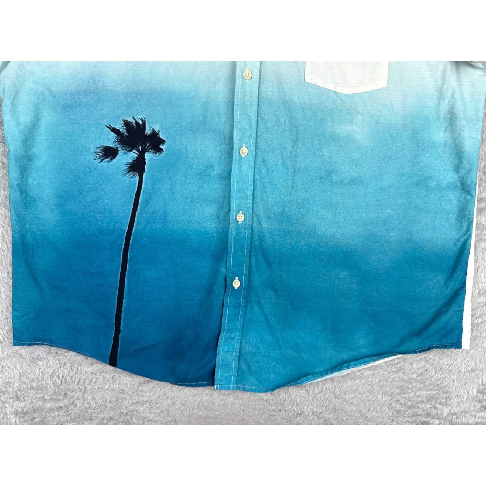 Vintage VINTAGE Arizona Jeans Shirt Men 2XL White Hawaiian Cotton Pocket Floral Button-Up Short Sleeve Casual Size US XXL / EU 58 / 5 - 5 Thumbnail
