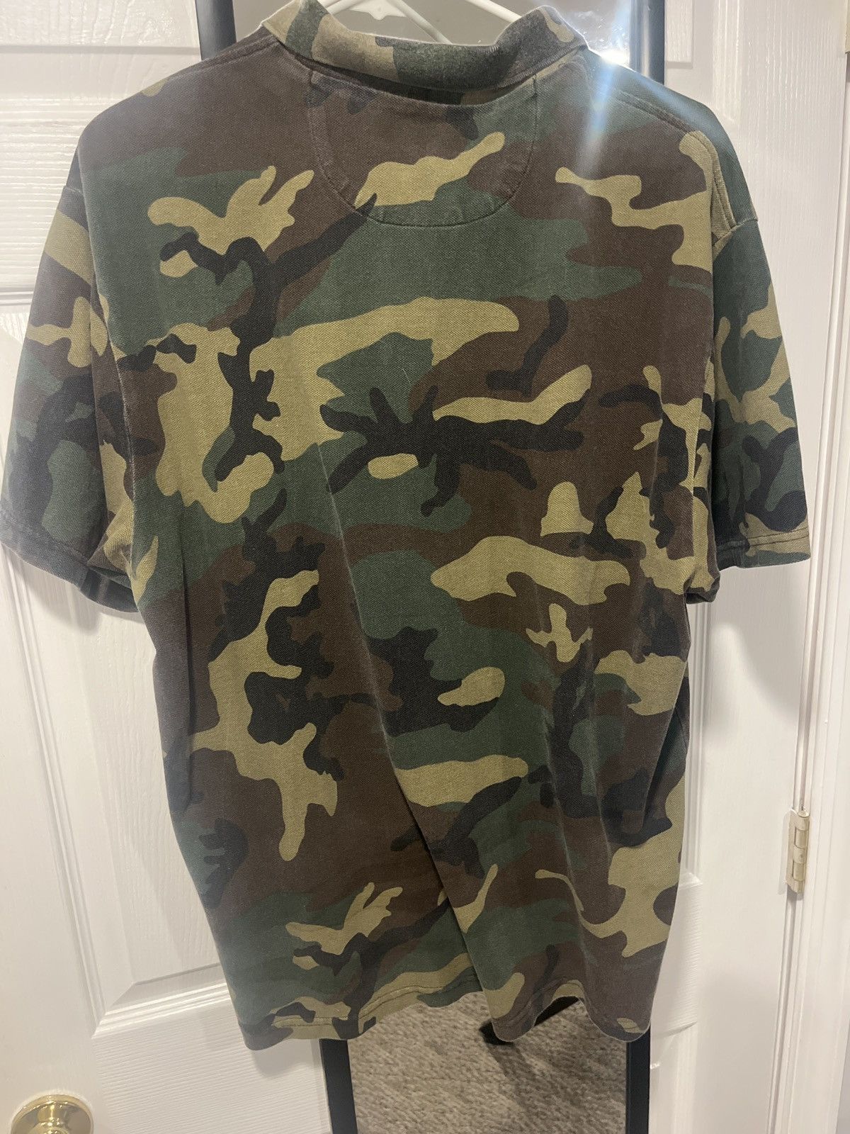 Supreme Supreme Camo Polo WoodLand Camo | Grailed