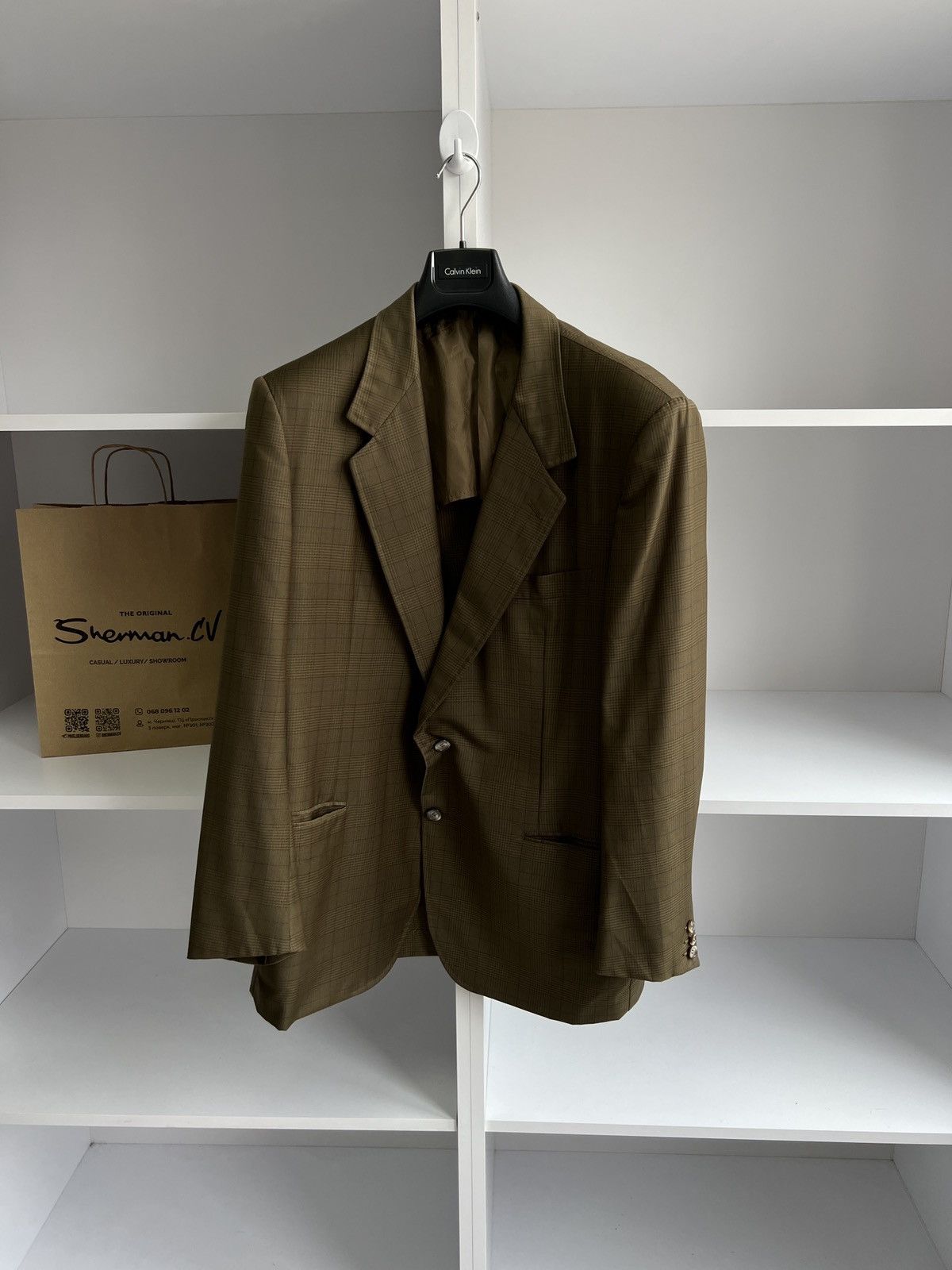 Brioni × Vintage Vintage Brioni Luxury Old Money Style Blazer Size 46R - 5 Thumbnail