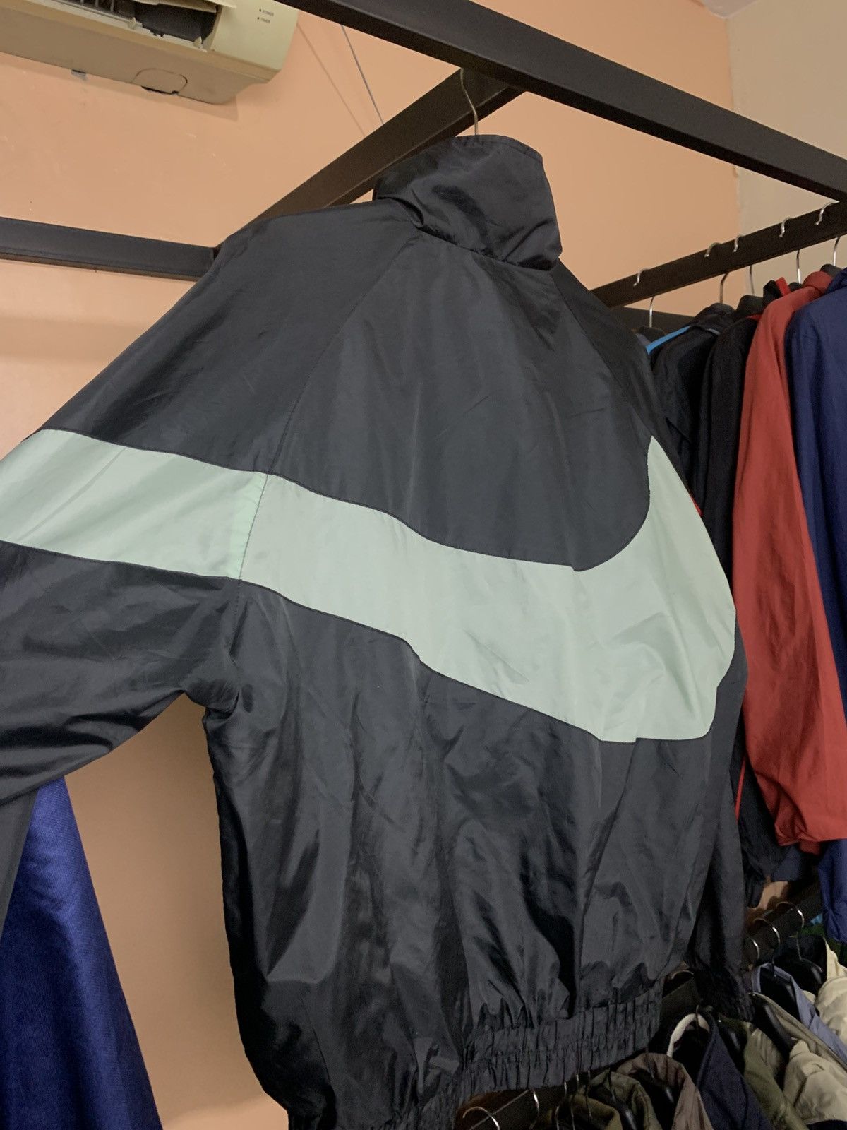 Nike 🐍 SOLD 🐍Vintage 90s Nike Big Swoosh Winbreaker Jacket 🔥 Size US M / EU 48-50 / 2 - 5 Thumbnail
